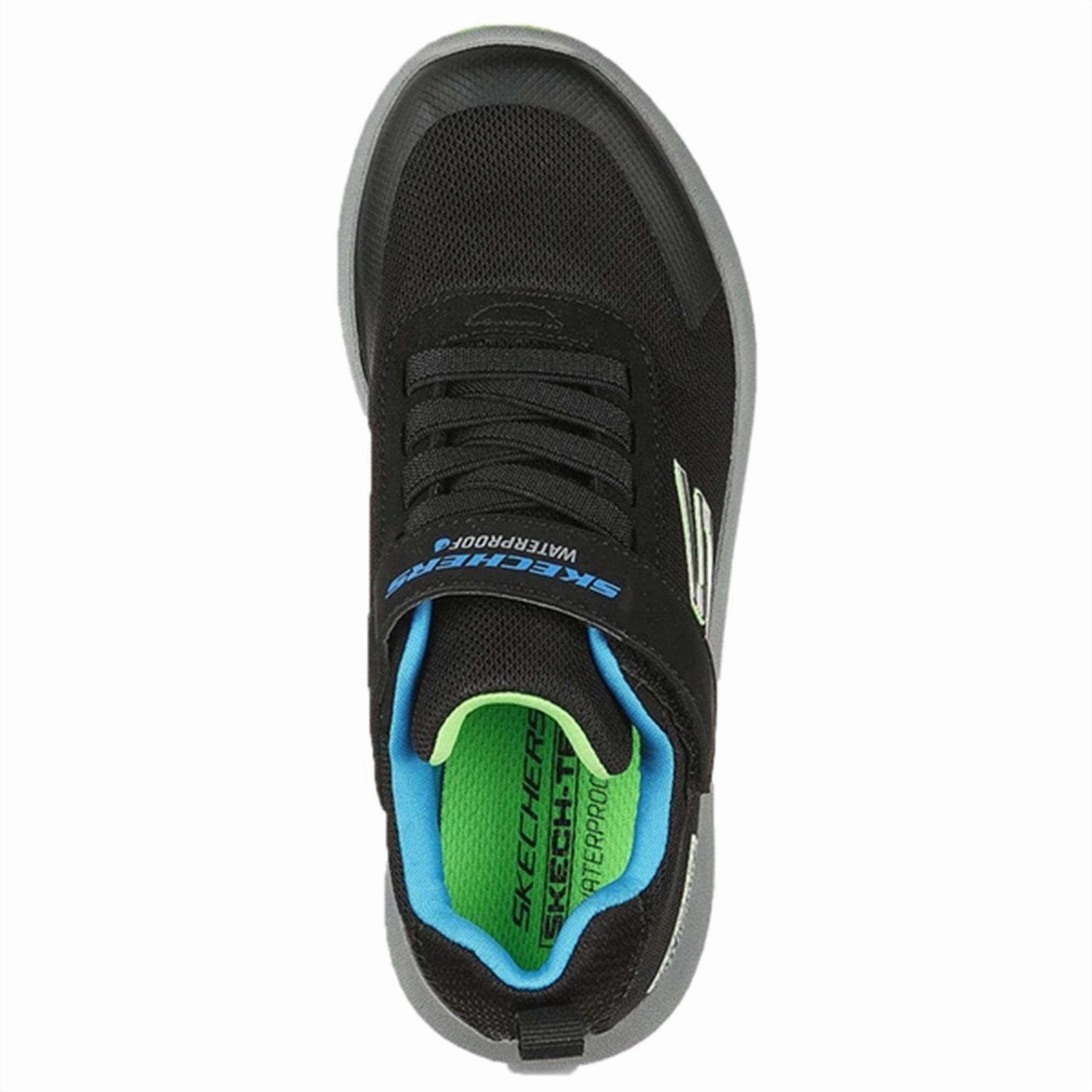 Skechers Boys Dynamic Tread Hydrode Sneakers Waterproof Black Function With Style