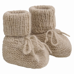 Huttelihut Camel Melange Footies Alpaca Wool Knit Progressive Tone Light-Living