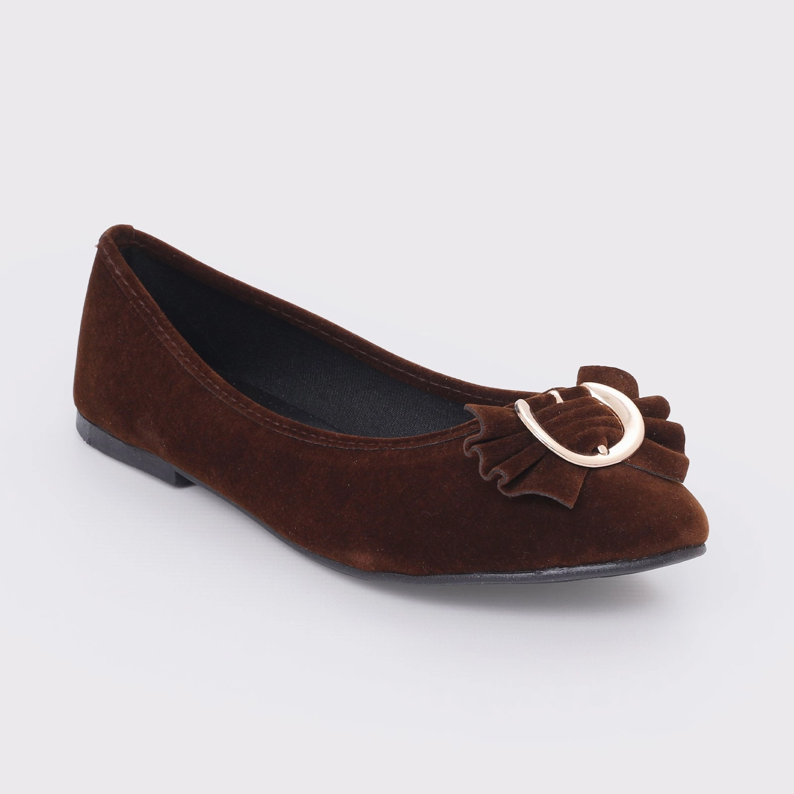 Smooth Layers Women'S Velvet Pumps