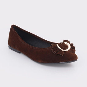 Smooth Layers Women'S Velvet Pumps