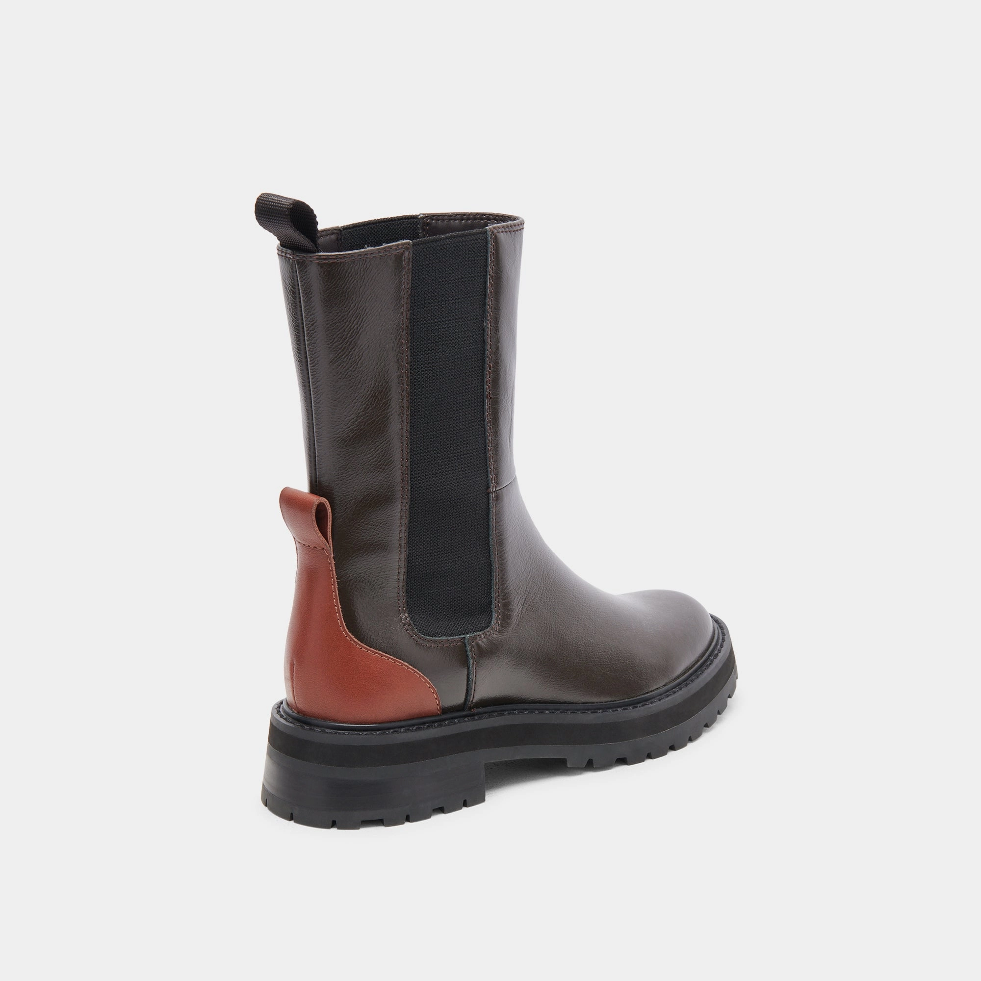 Rich H2O Boots Brown Multi Crinkle Patent Urban Core