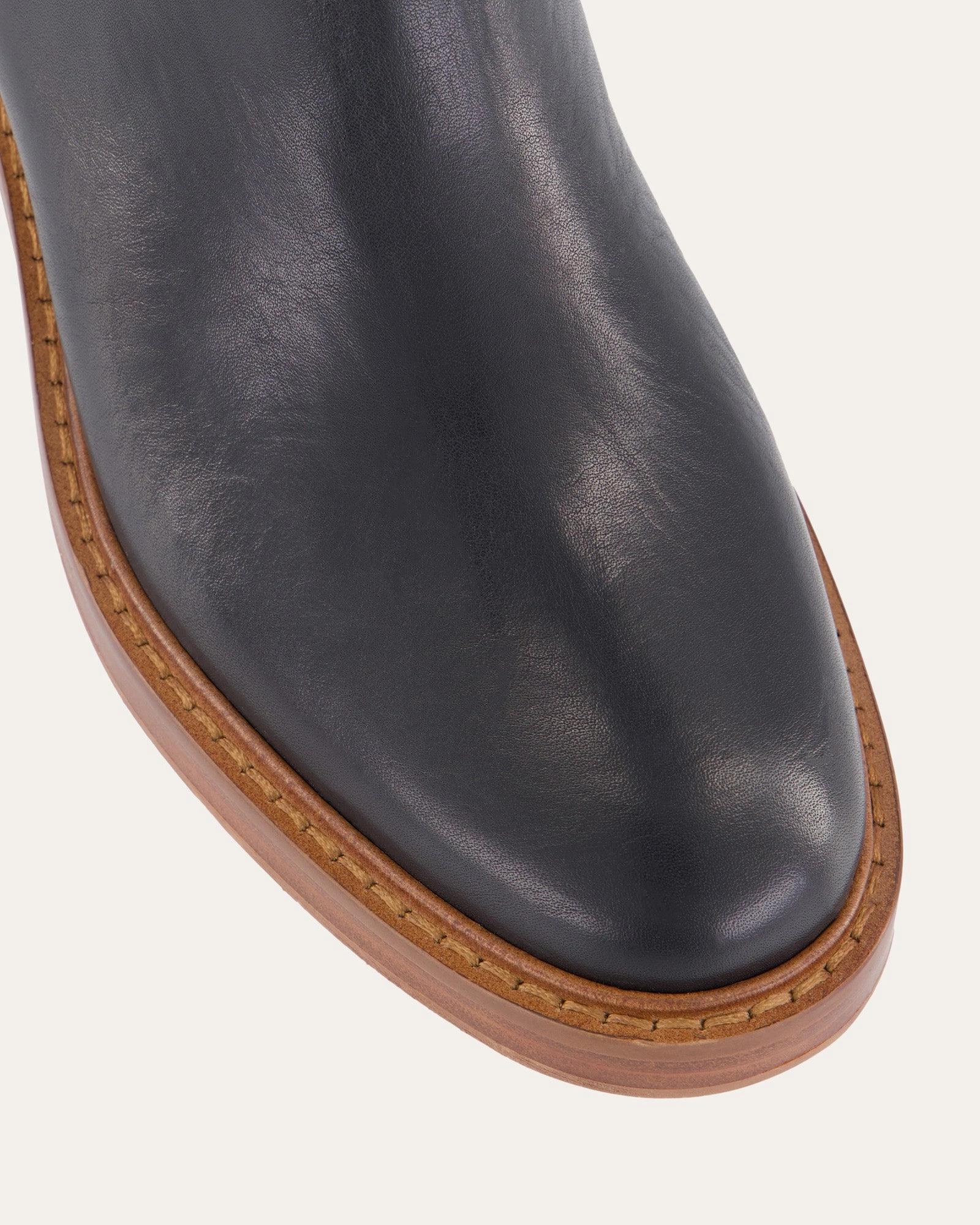 Rio Knee Boots Black Leather Elevate Your Day Mobility Made Easy