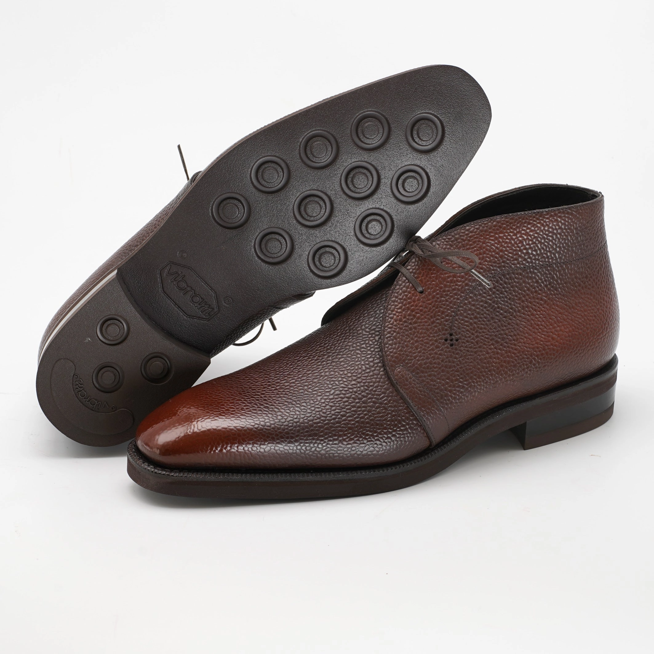 Designed To Layer Robert Chukka Boot - Espresso Handmade Patina