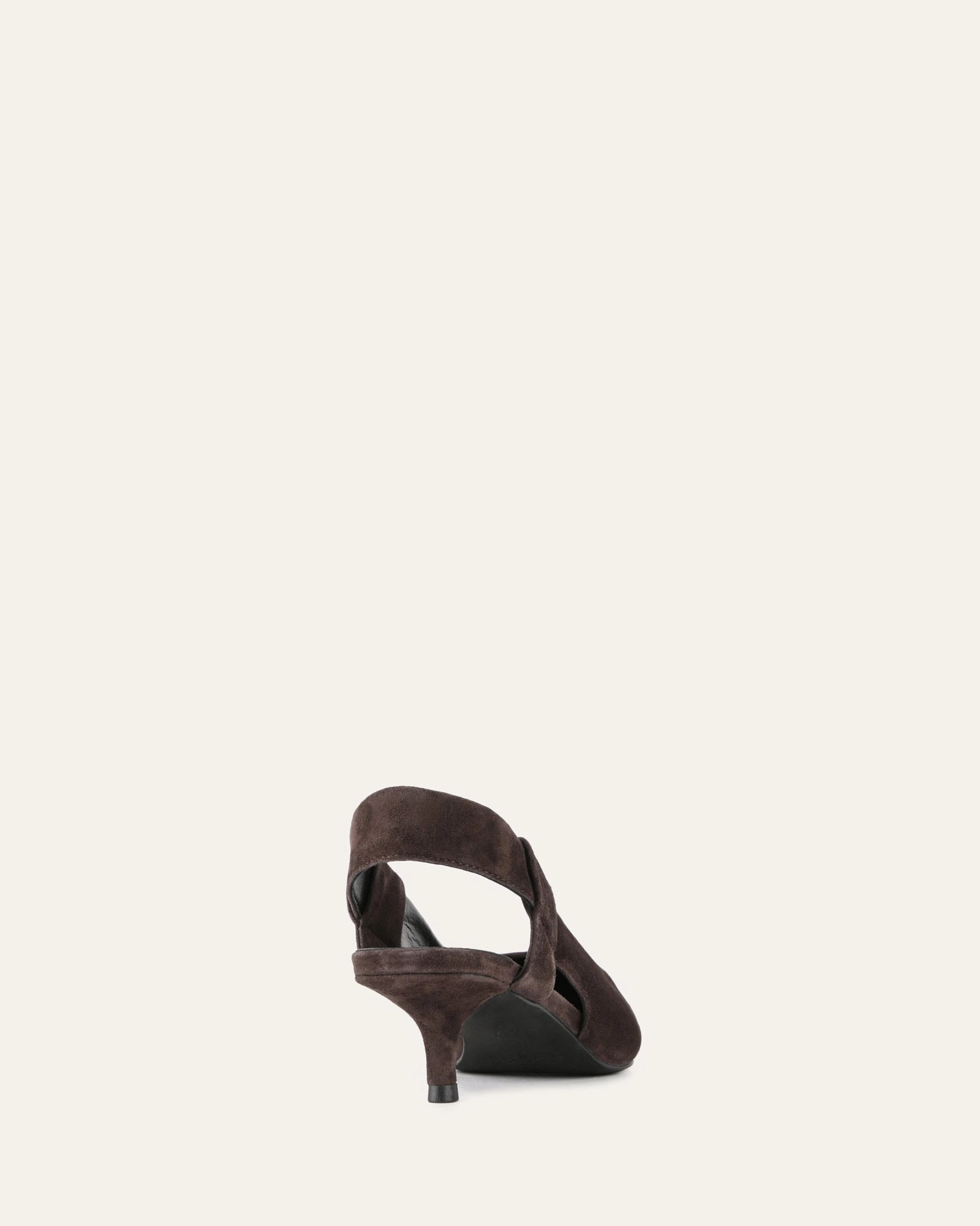 Performance Living Designed To Layer Rosa Low Heels Bitter Choc Suede