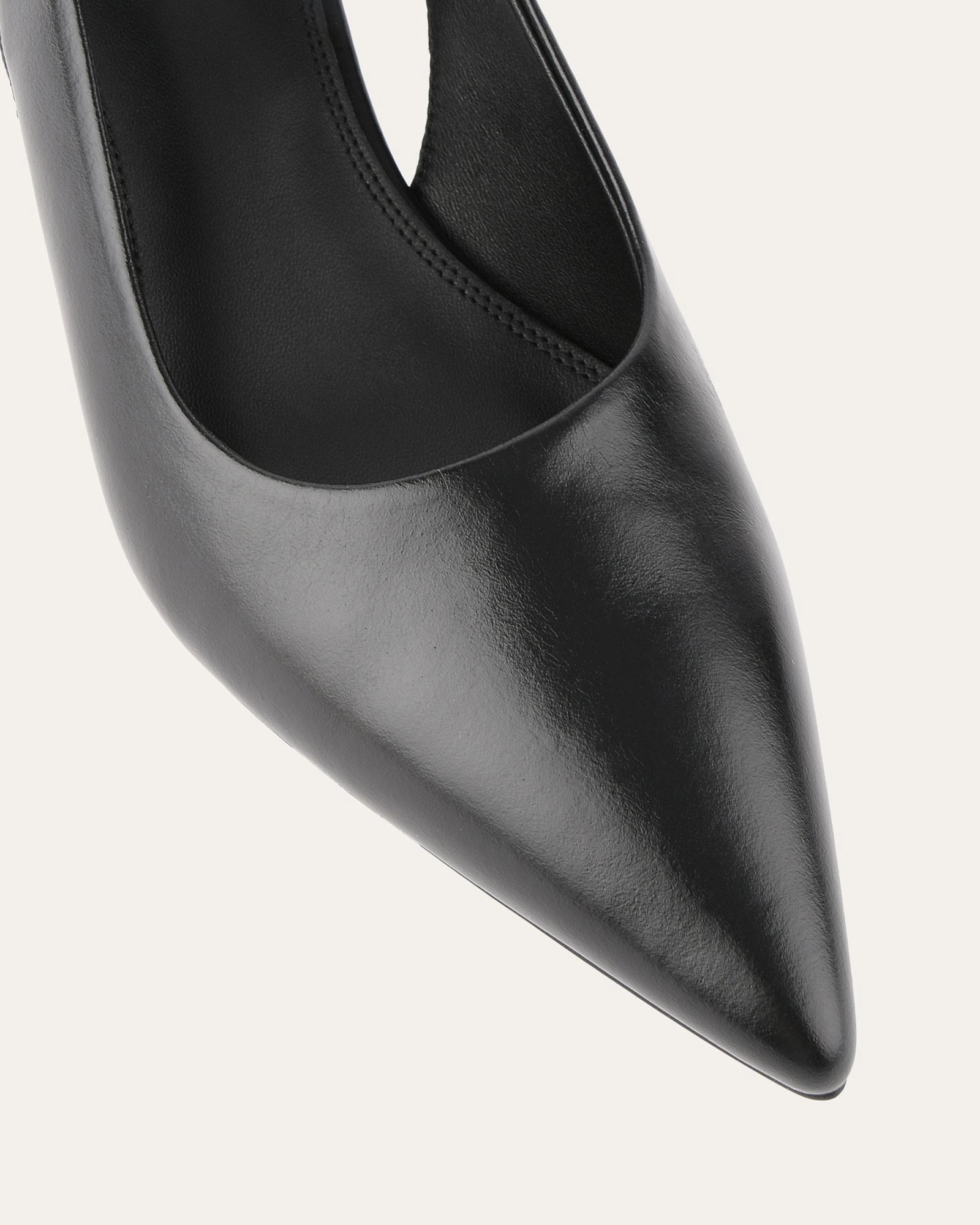 Rosa Low Heels Black Leather Essentials On Point Urban Energy