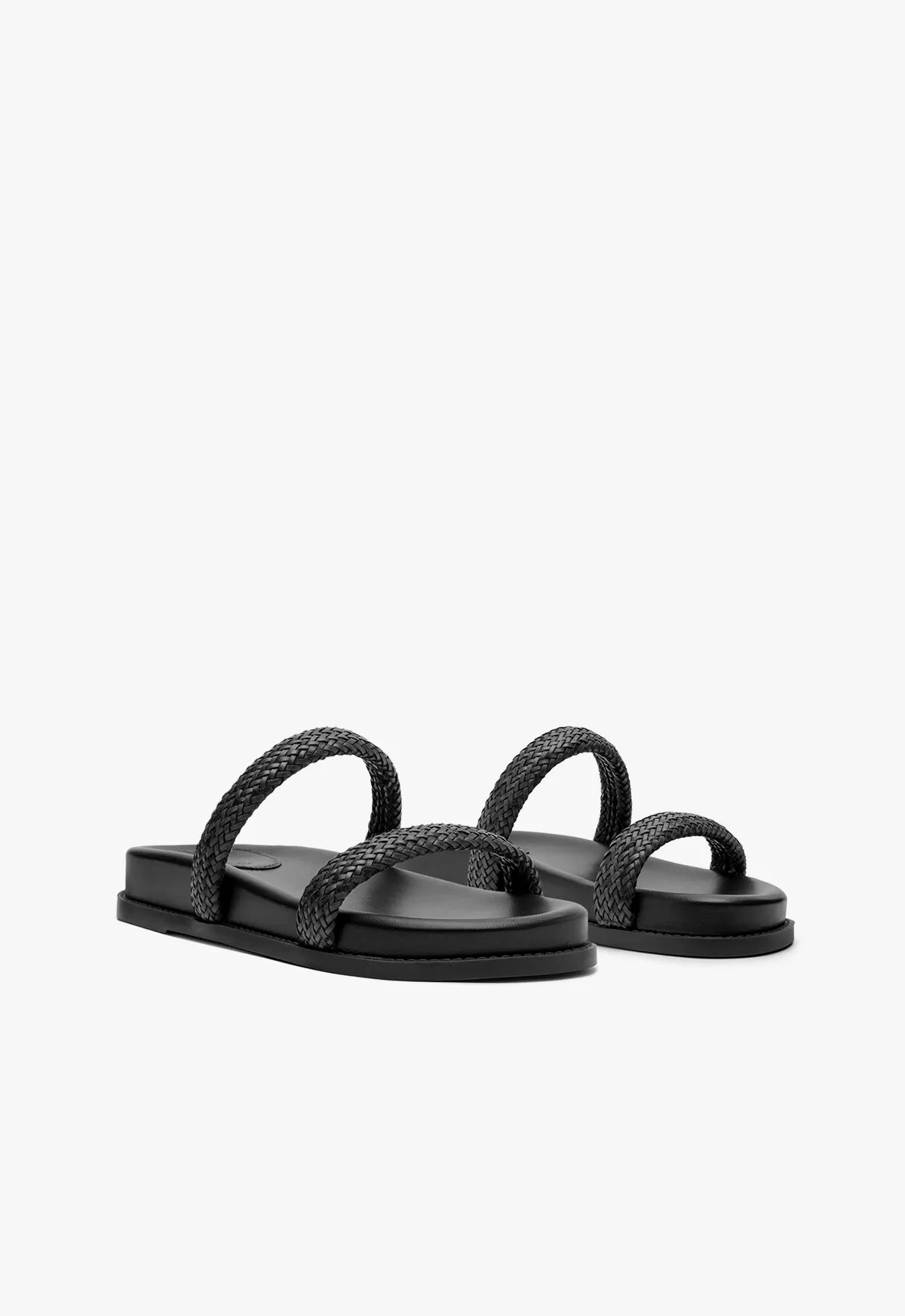 Elevated Basics Ruby Black Sporty Sandal