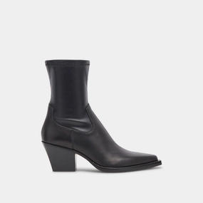Timeless Motionwear Intentional Vibe Rutger Wide Calf Boots Black Leather