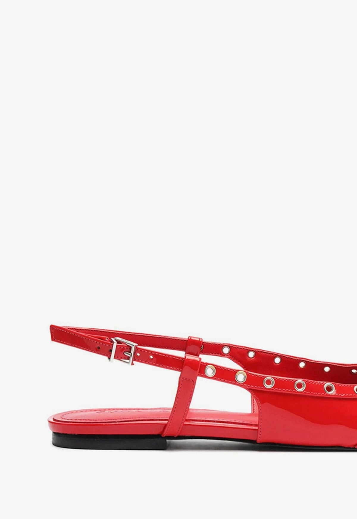 Calm In Motion Crafted Ease Ruth Patent Leather Flat