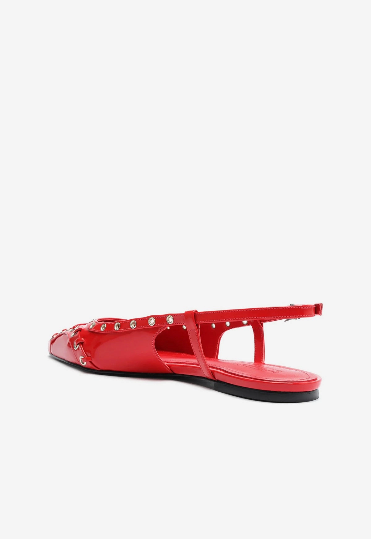 Elevated Layers Unisex Rhythm Ruth Patent Leather Flat