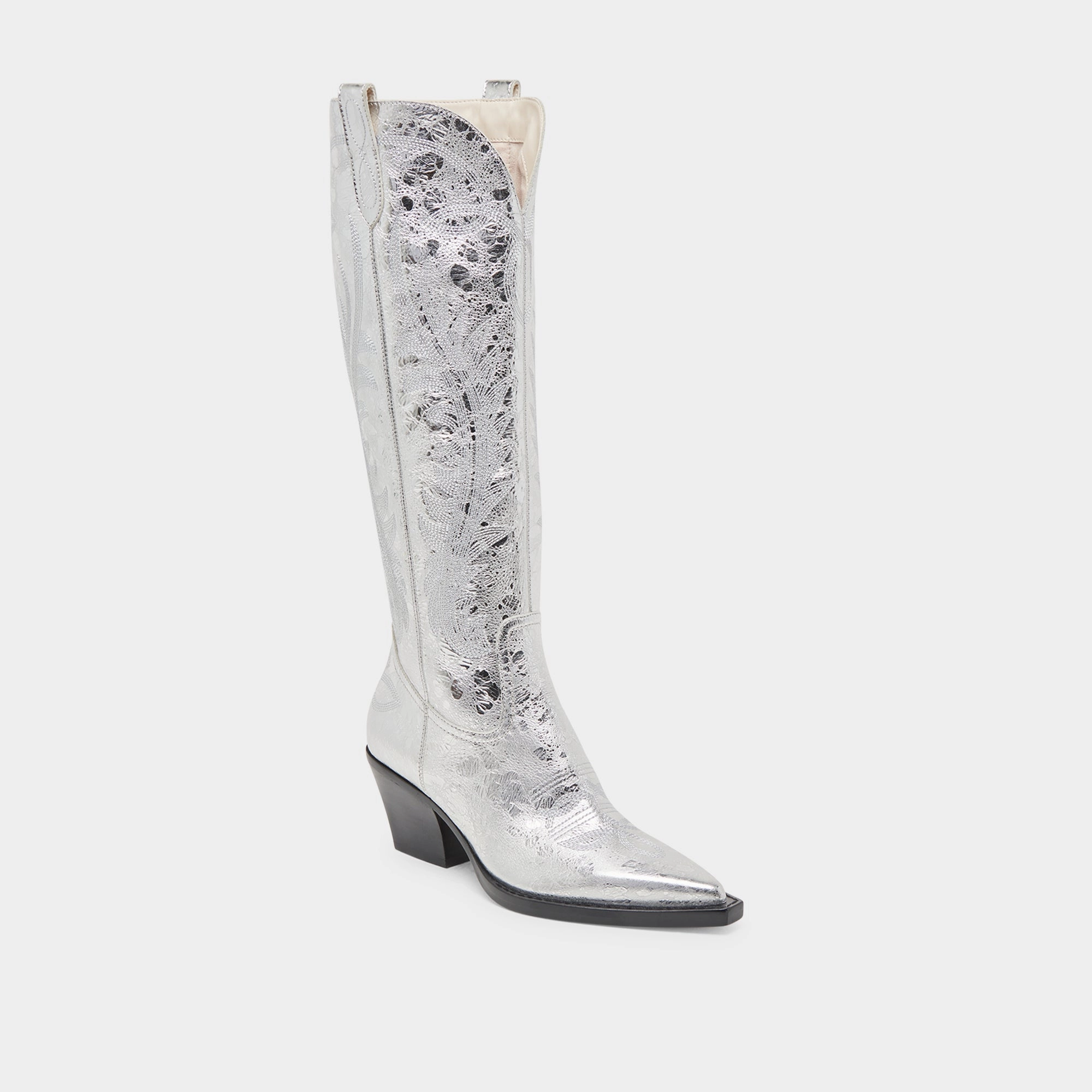Ryatt Boots Silver Distressed Leather Redefined Casual