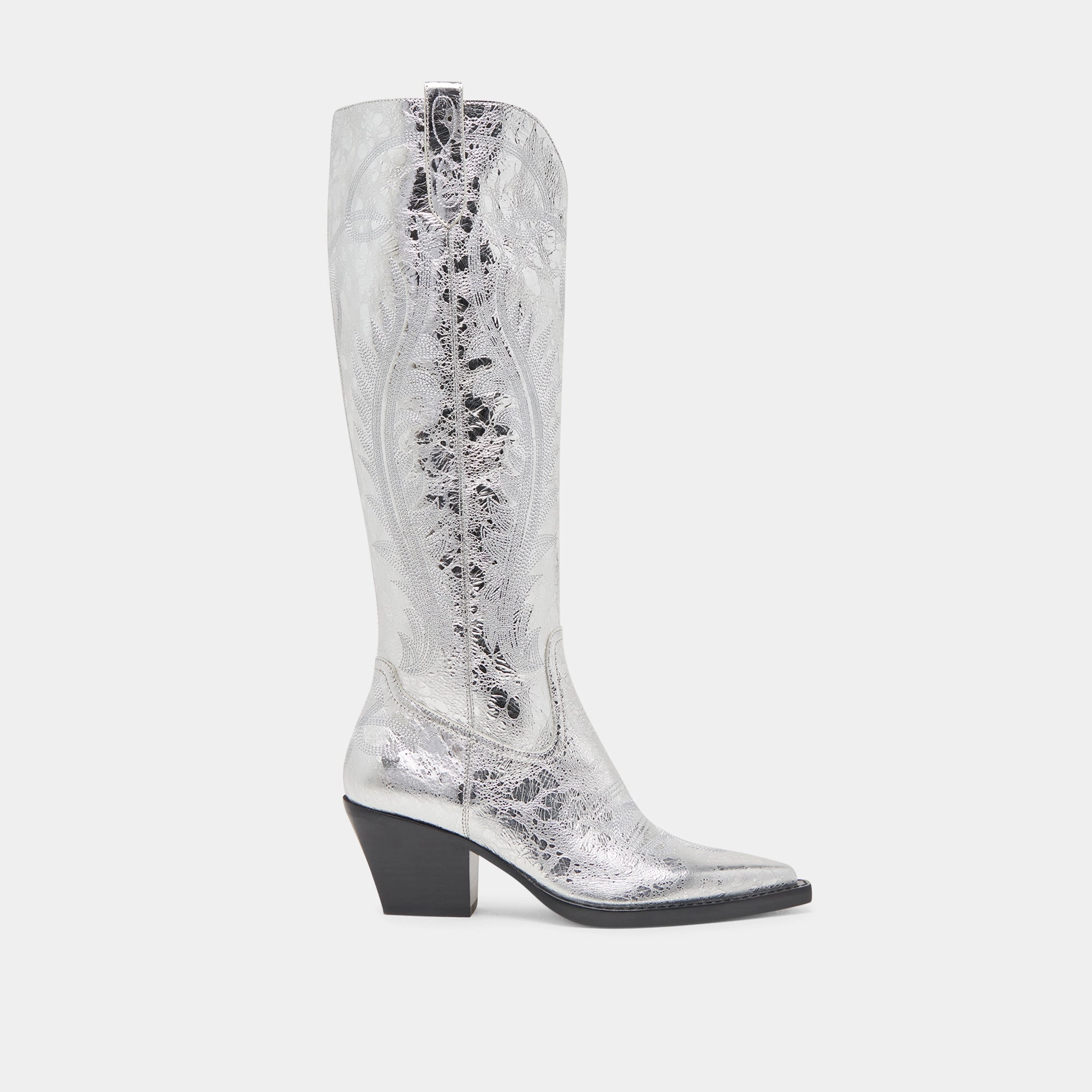 Ryatt Boots Silver Distressed Leather Optimized Outfit