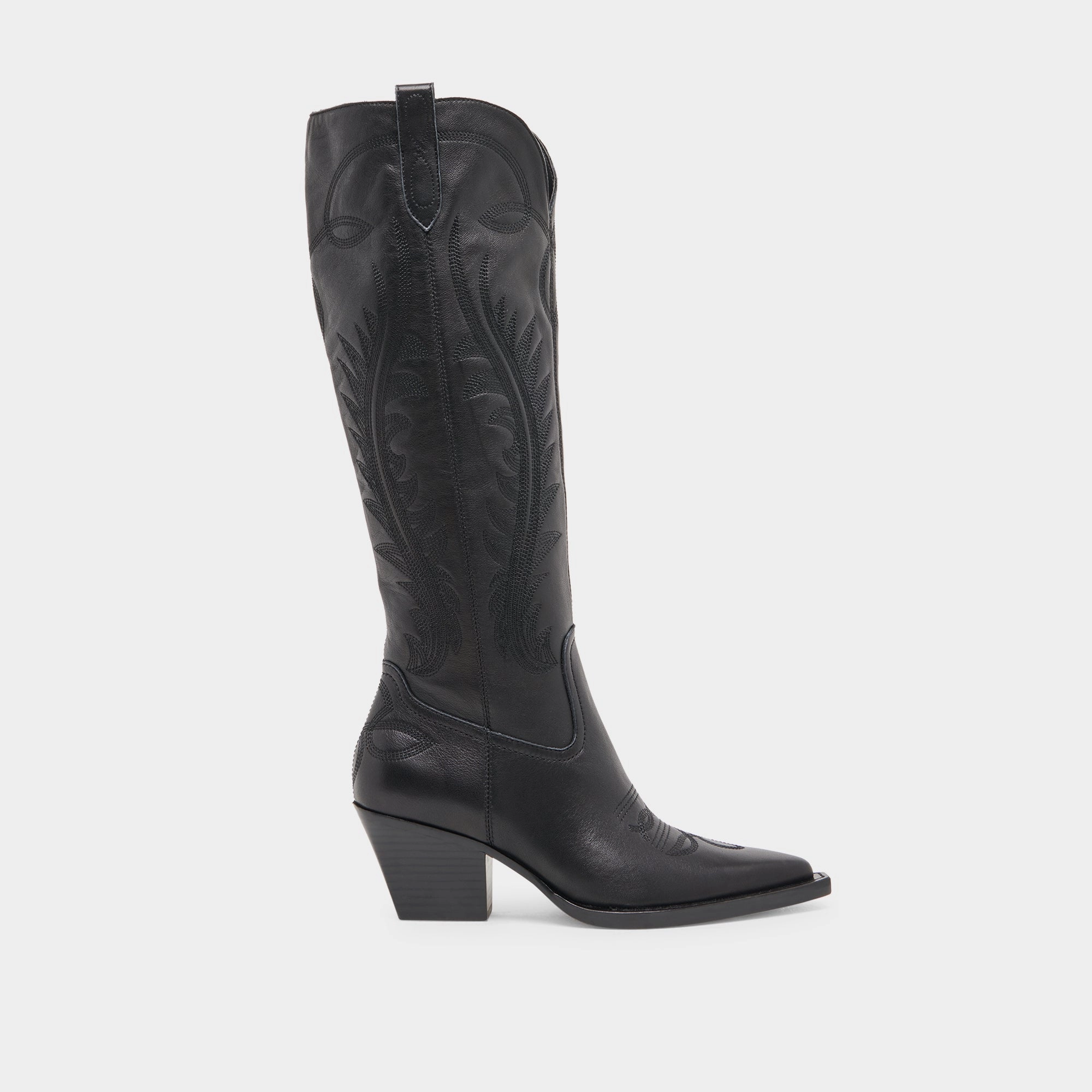 Ryatt Extra Wide Calf Boots Black Leather Performance Living Reimagined Comfort