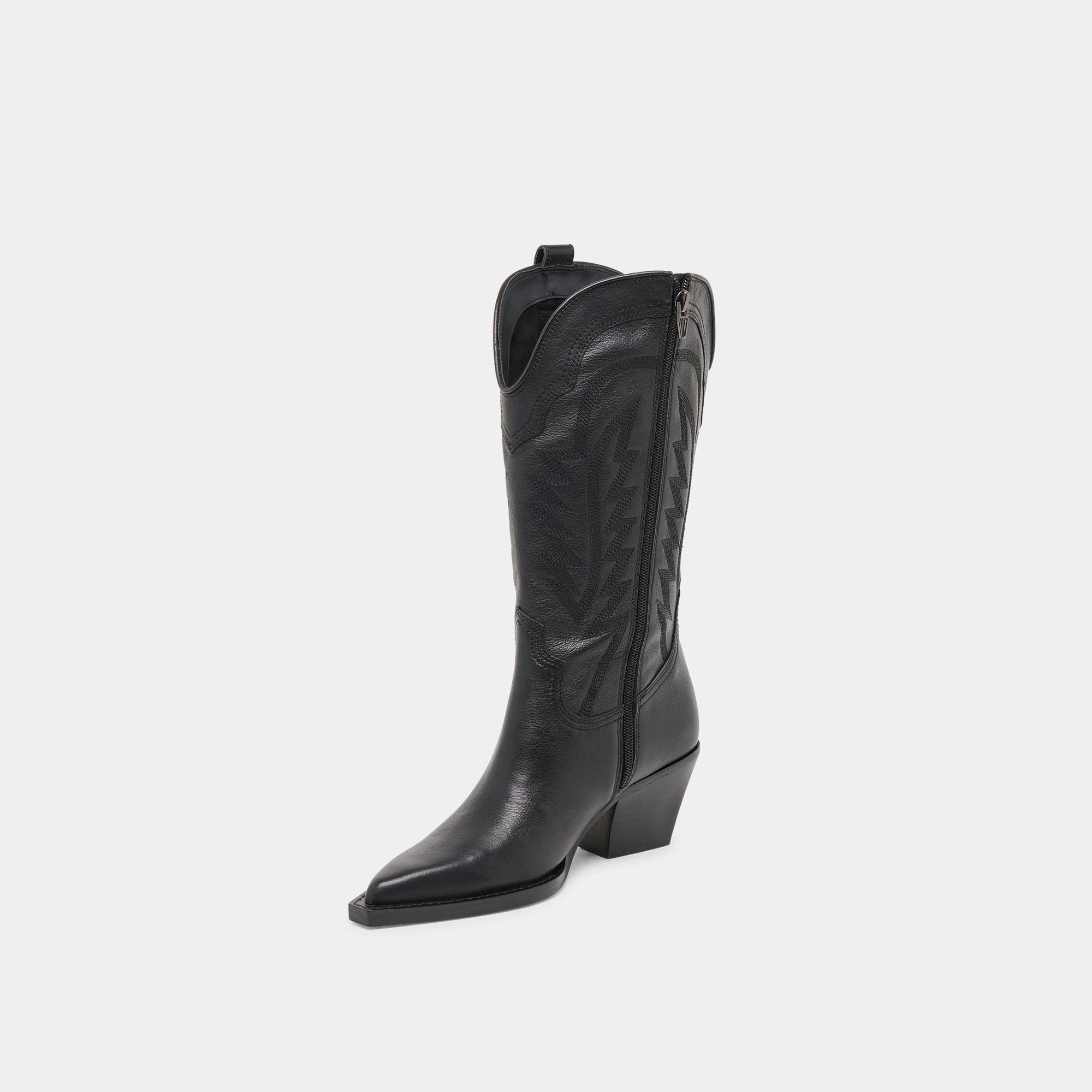 Ryland Extra Wide Calf Boots Black Leather Core Movement Future-Ready Looks
