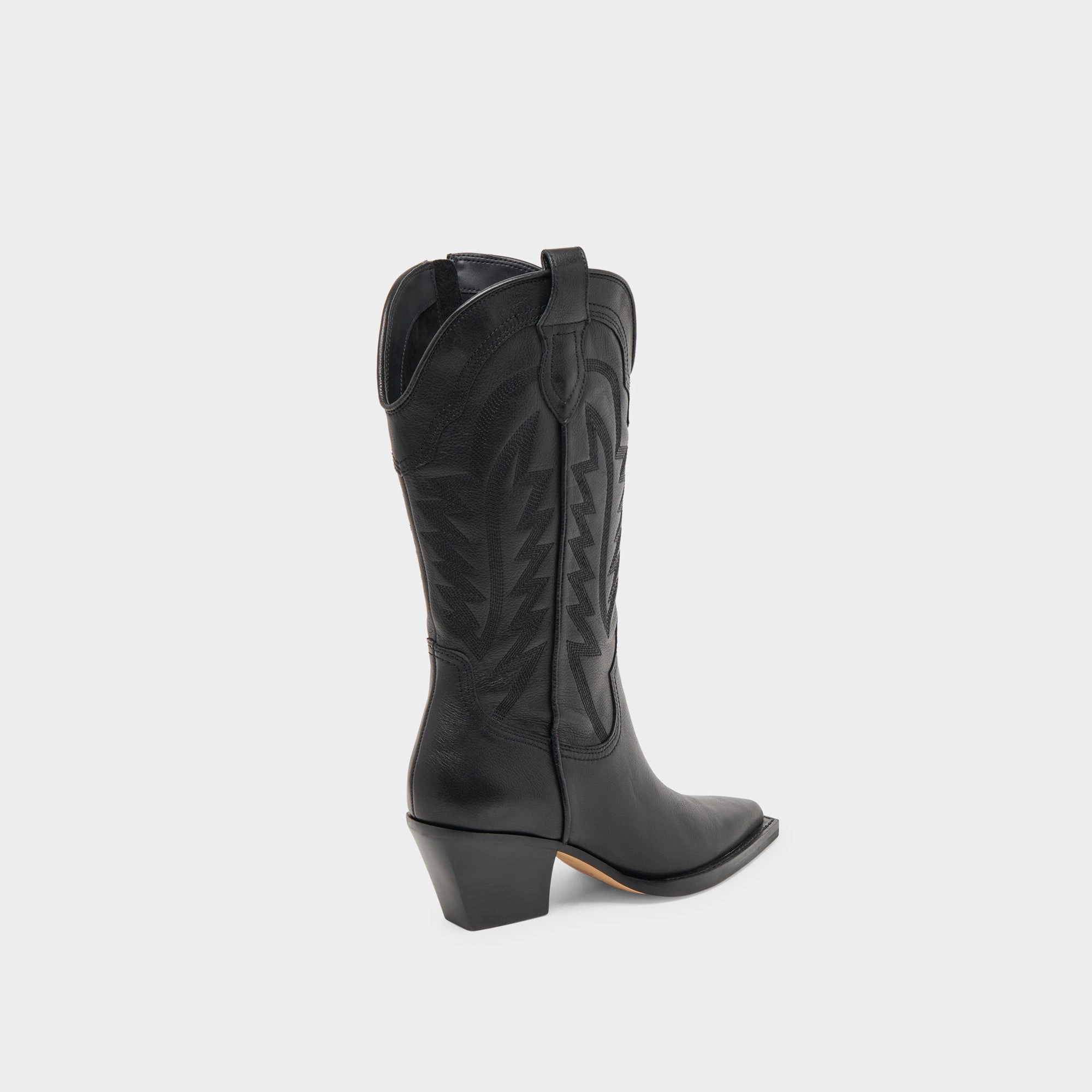 Beyond The Basics Ryland Extra Wide Calf Boots Black Leather