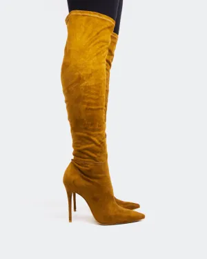 Crafted Now Style Meets Tech Sahar Camel Suede