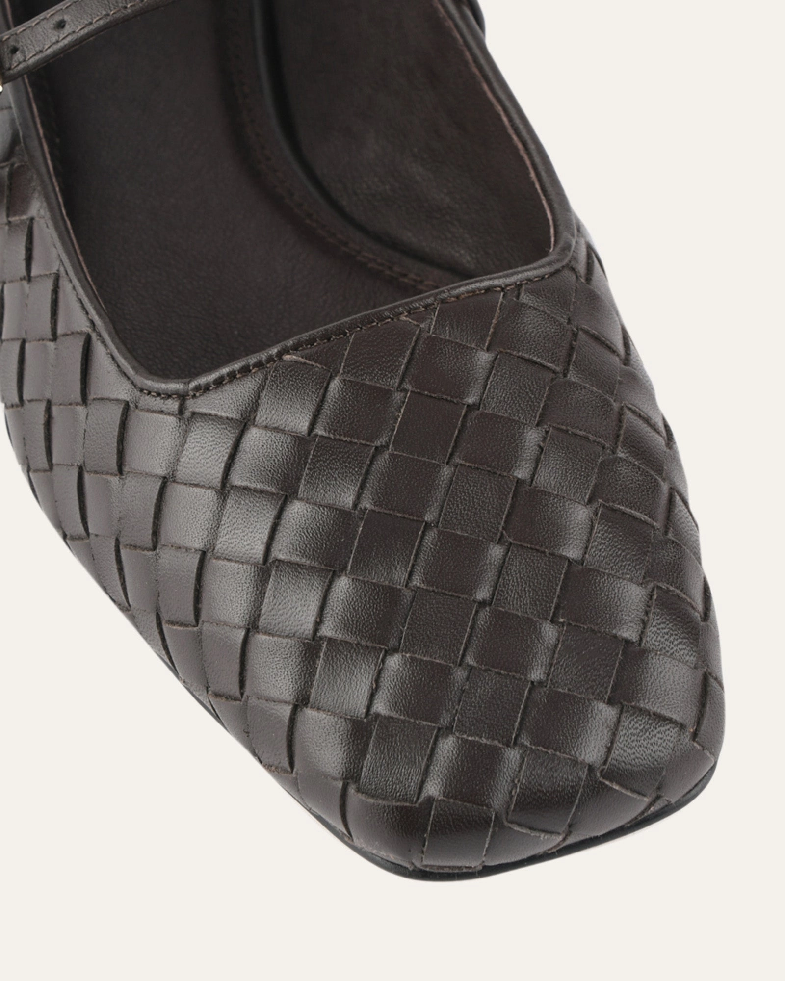 Everyday Comfort Ease-Forward Fit Sailor Ballet Flats Cacao Leather