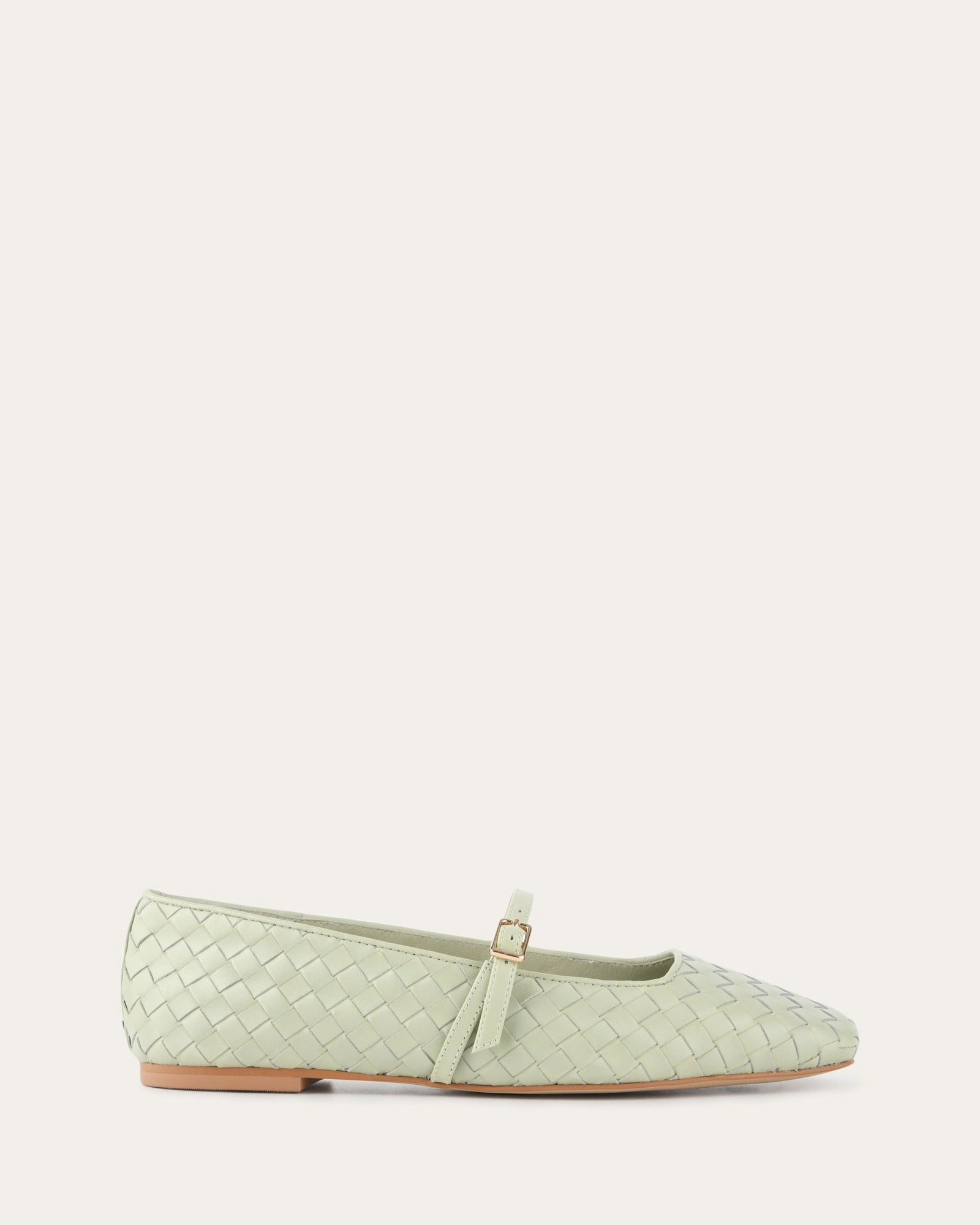 Sailor Ballet Flats Light Sage Leather Performance Meets Style