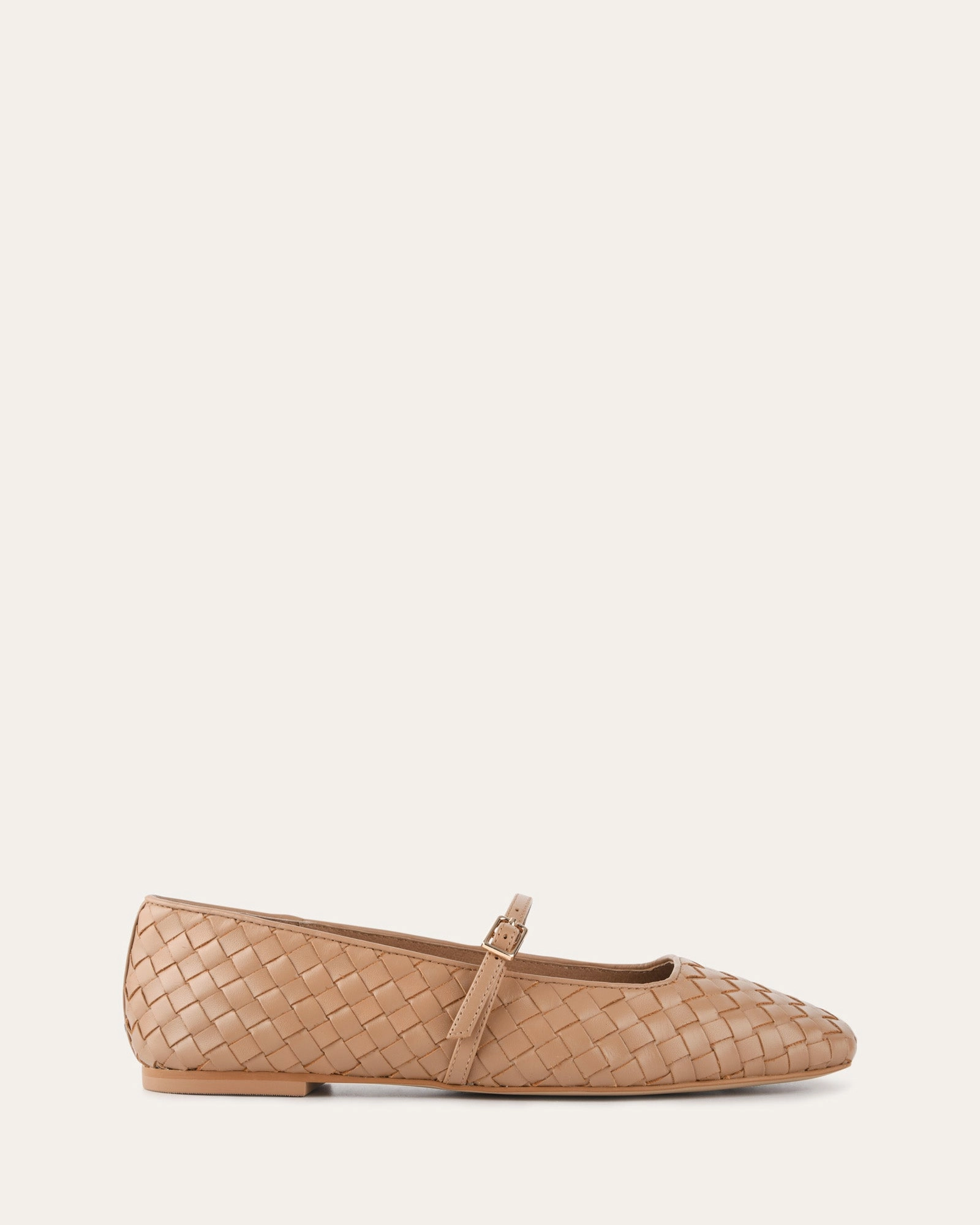 Sailor Ballet Flats Tan Leather Versatility Reimagined