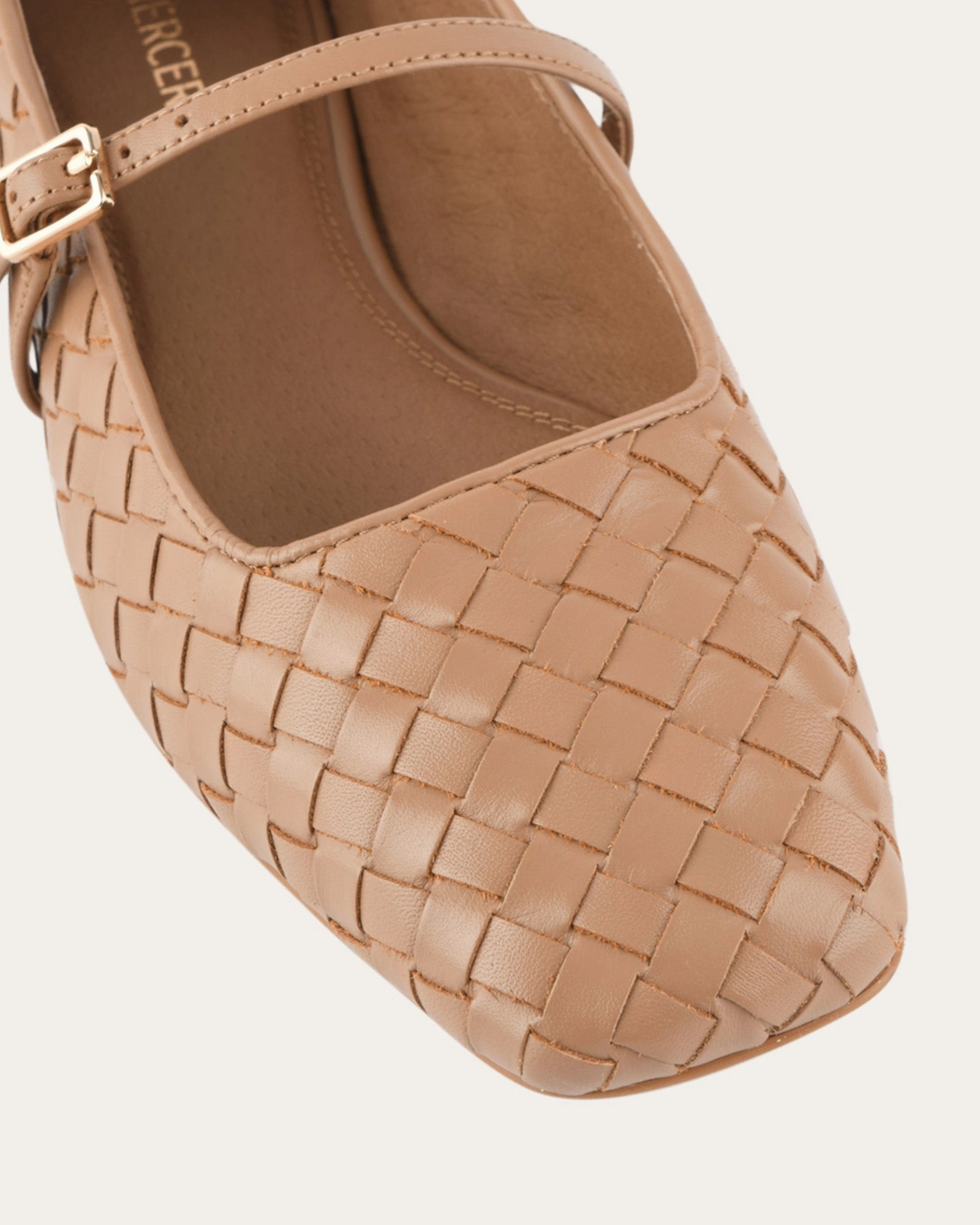 Crafted Fit Built To Adapt Sailor Ballet Flats Tan Leather