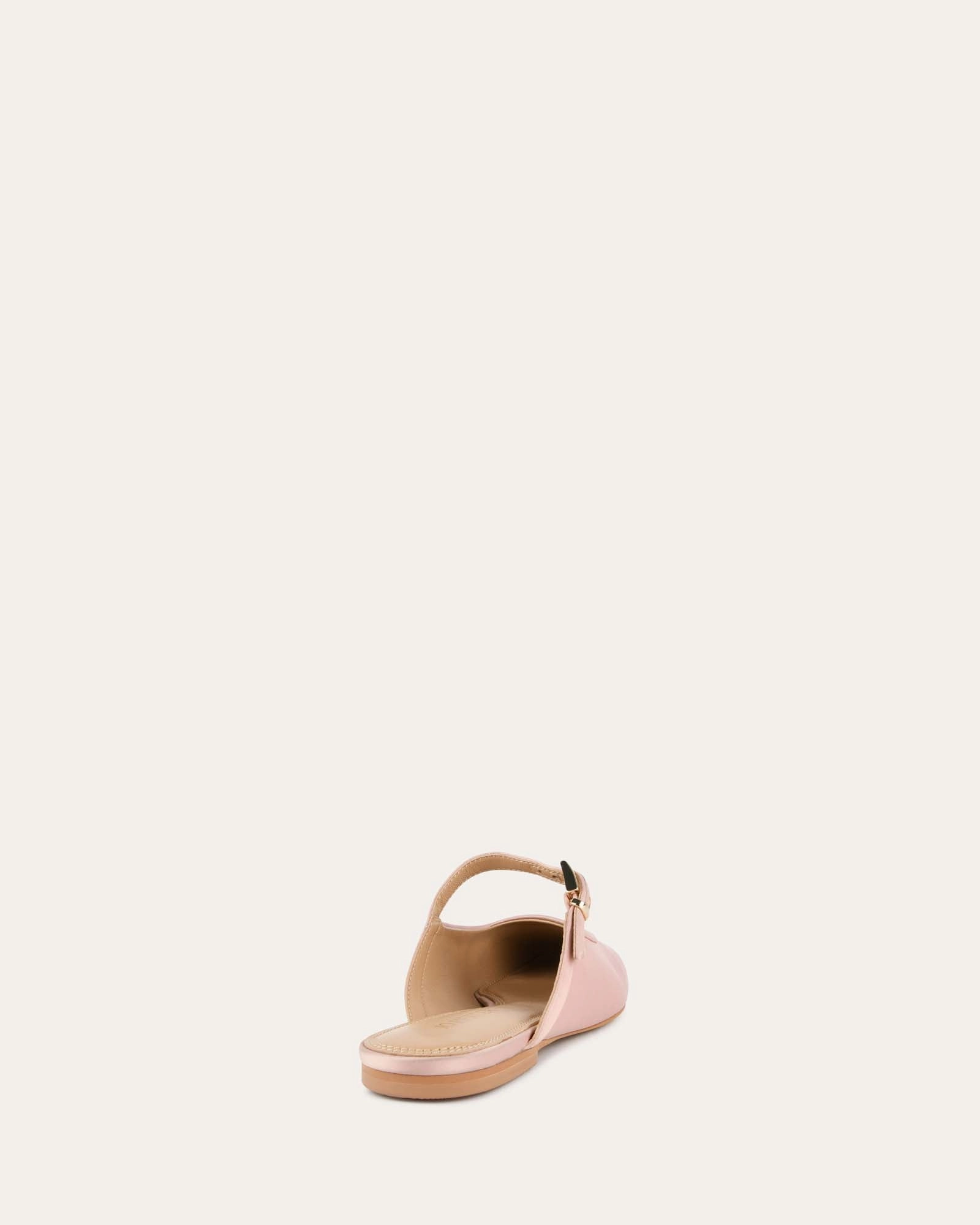 Sammy Dress Flats Blush Satin Vibe-Centered Your Daily System