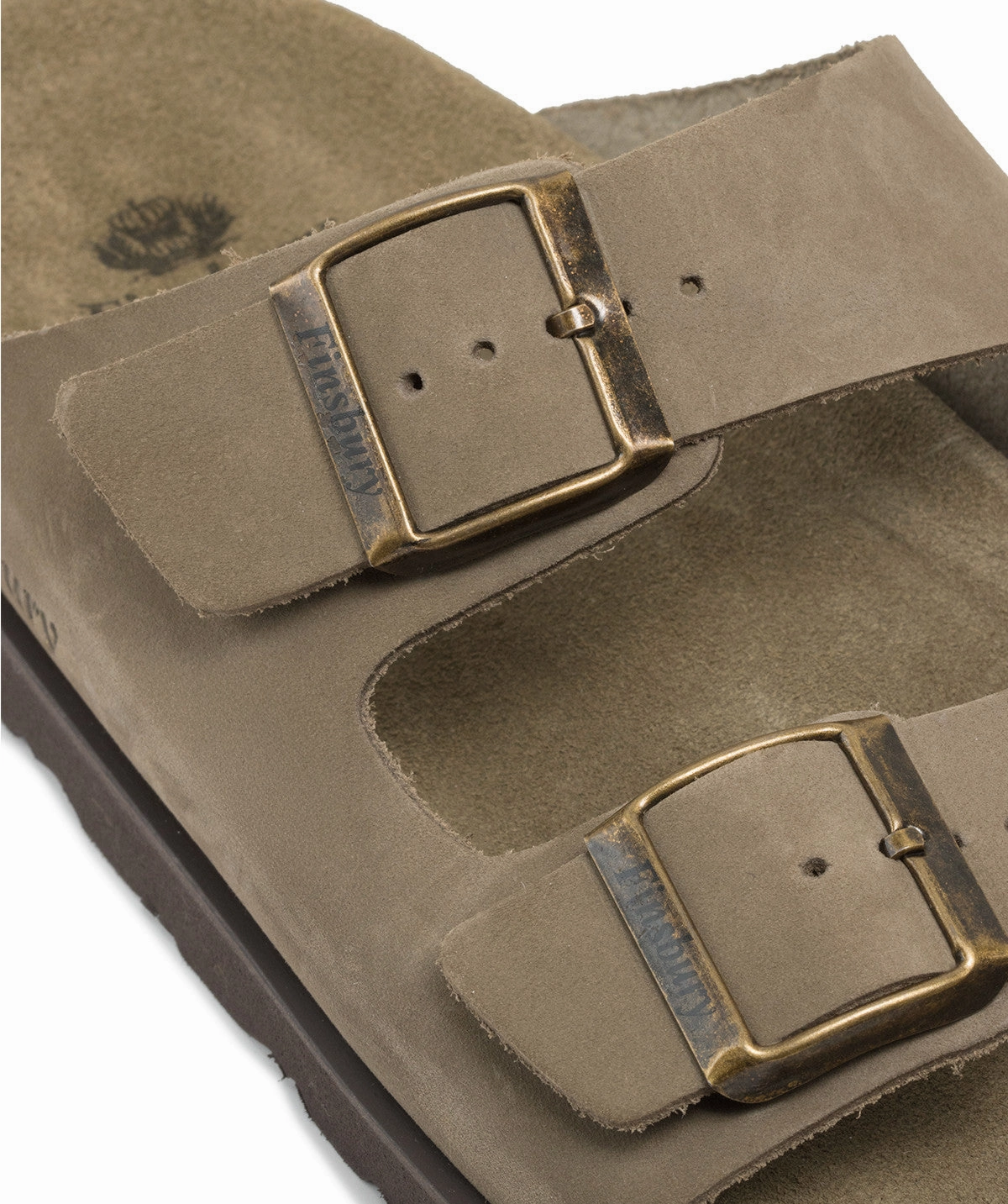 Essentials, Upgraded Sandale Diego Daim Olive