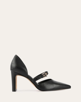 Curated City Sawyer High Heels Black Leather