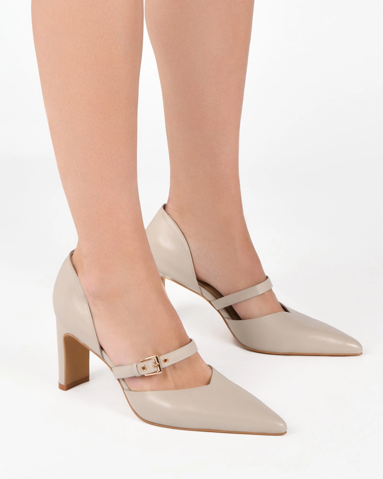 Sawyer High Heels Bone Leather New Classics Future-Form