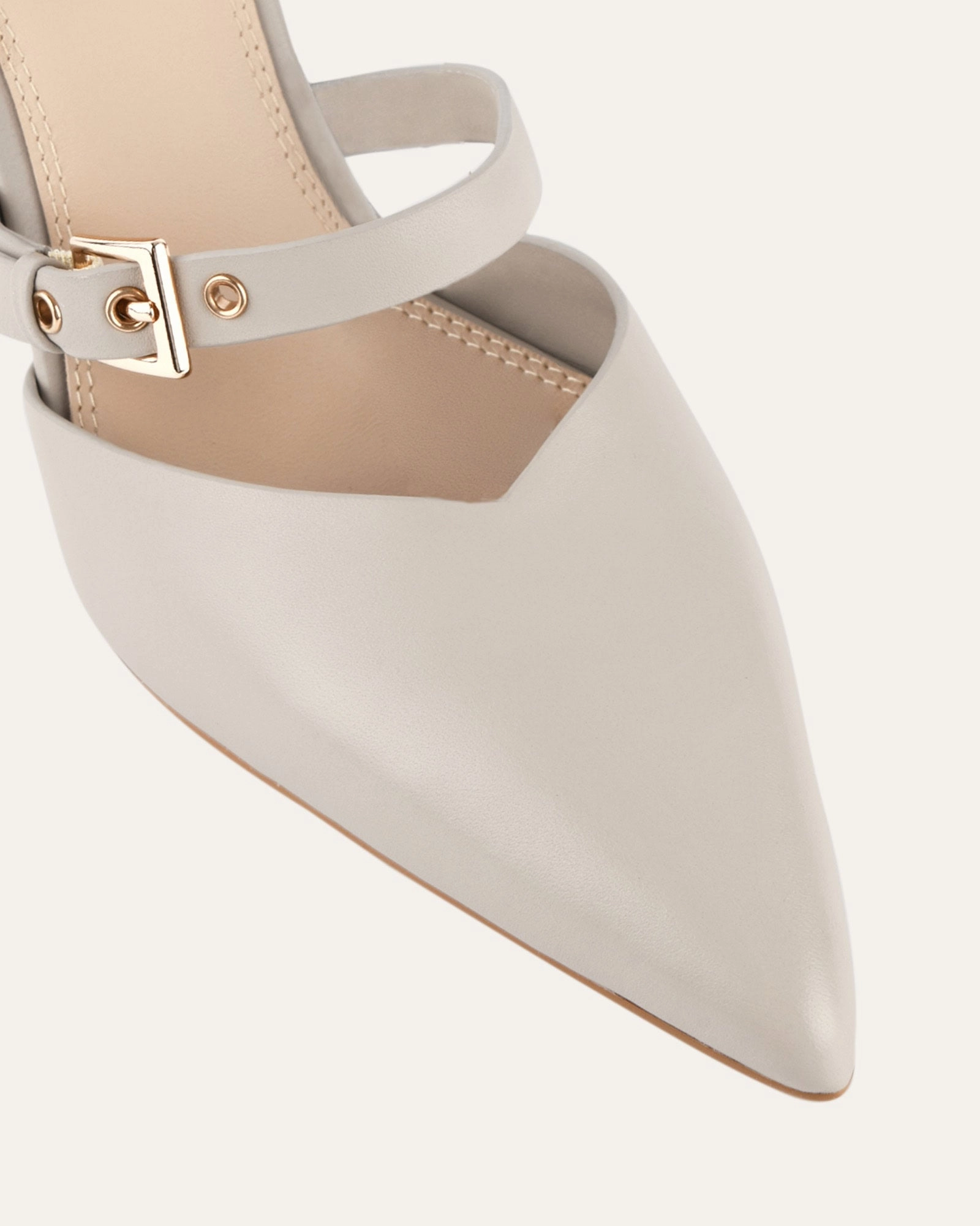 Sawyer High Heels Bone Leather Pure Function Modern Identity