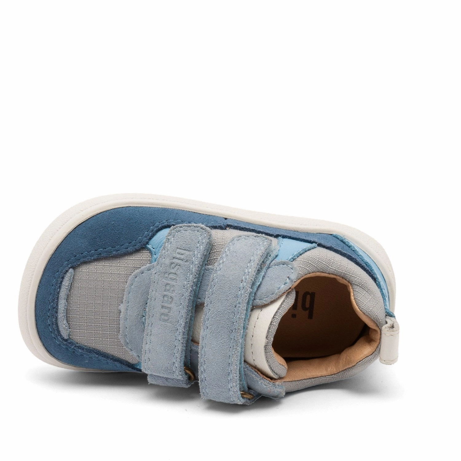 Bisgaard Dusty Blue Barefoot Elroy First Step Shoe Responsive Fit Cool Experience
