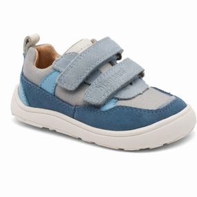 Bisgaard Dusty Blue Barefoot Elroy First Step Shoe Designed For Presence Your Fit System