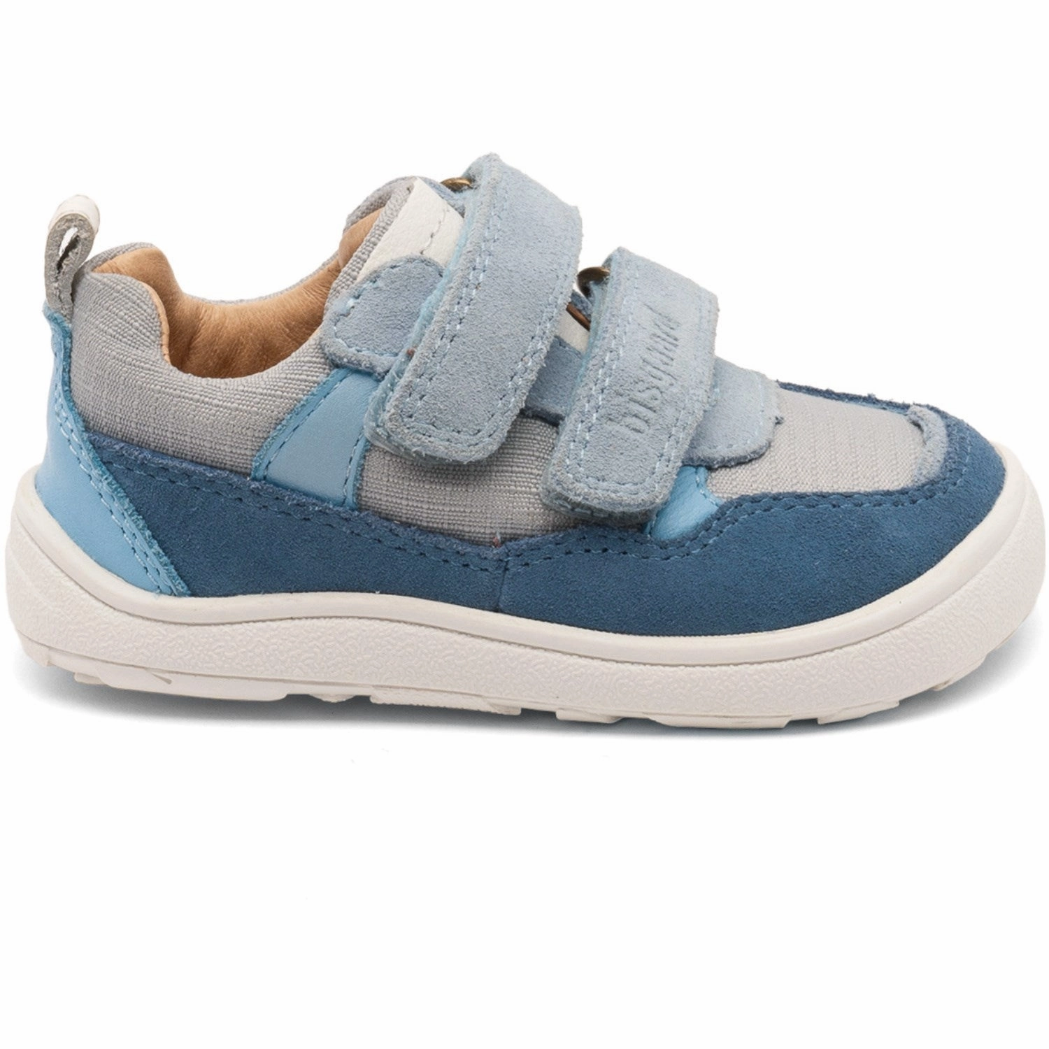 Bisgaard Dusty Blue Barefoot Elroy First Step Shoe Sleek Mindset Precision Layers