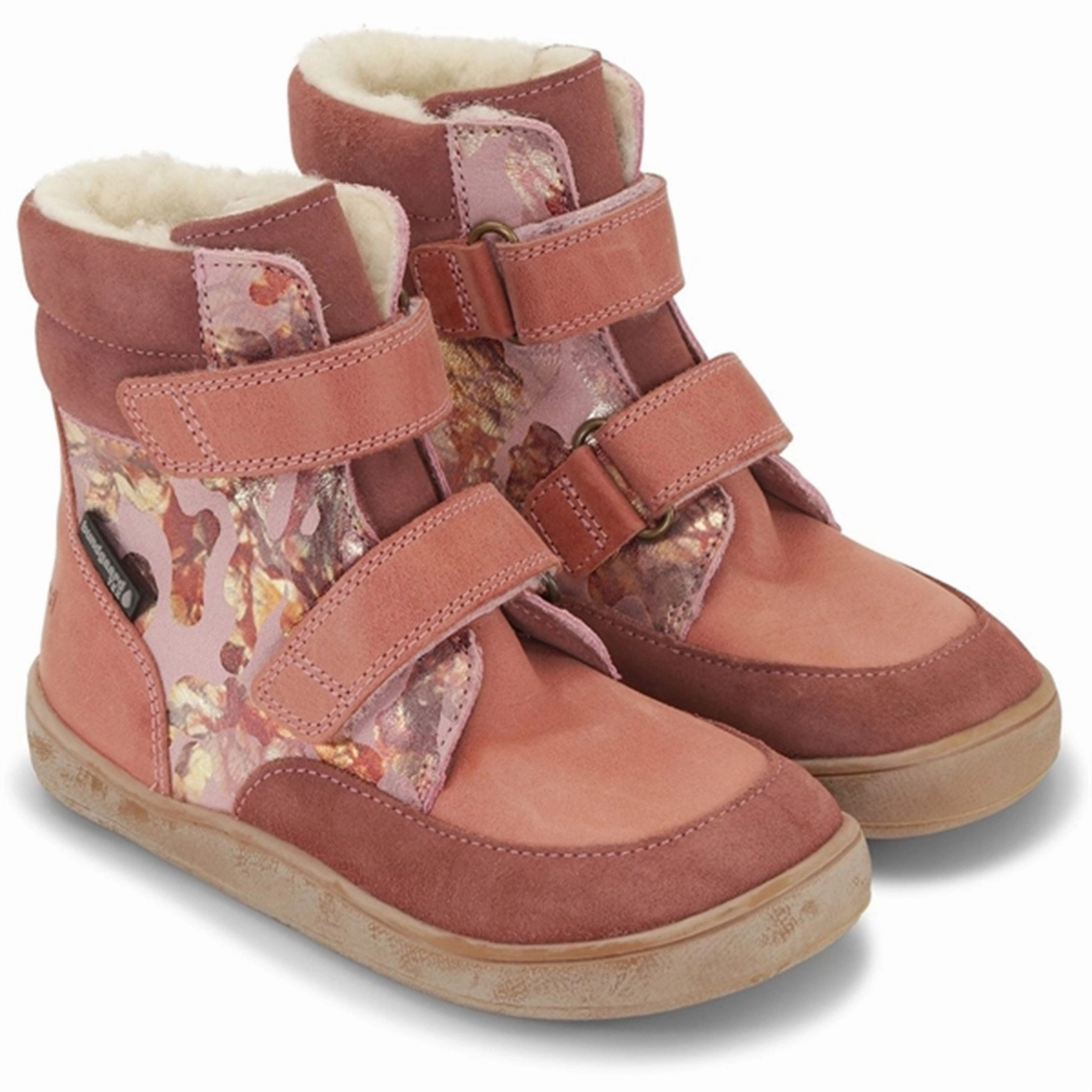 Bundgaard Basil Strap Ii Tex Winter Boot Rose Mili Quiet Impact Clean Aesthetic