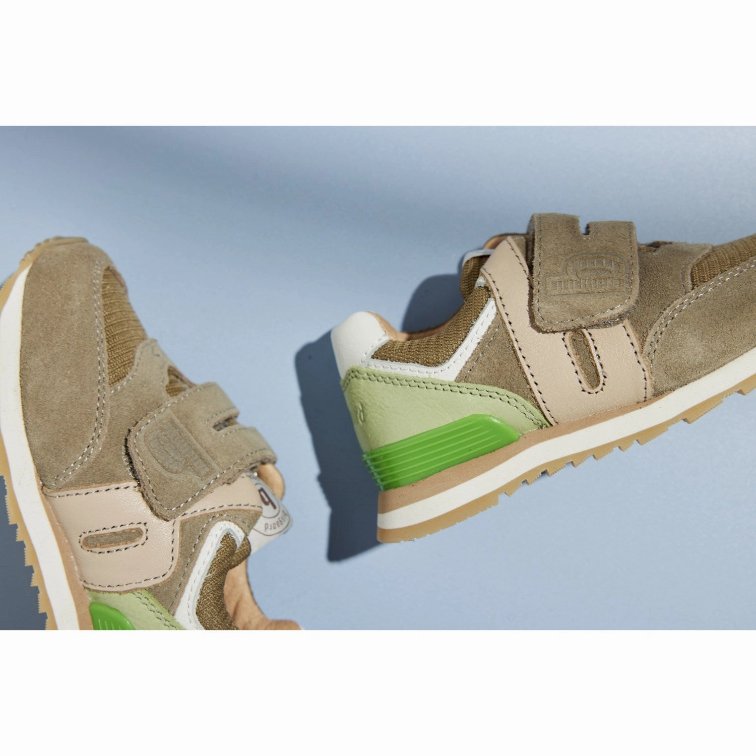 Lifestyle Ahead Bisgaard Khaki Winston Velcro Shoe