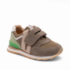 Bisgaard Khaki Winston Velcro Shoe Daily Build
