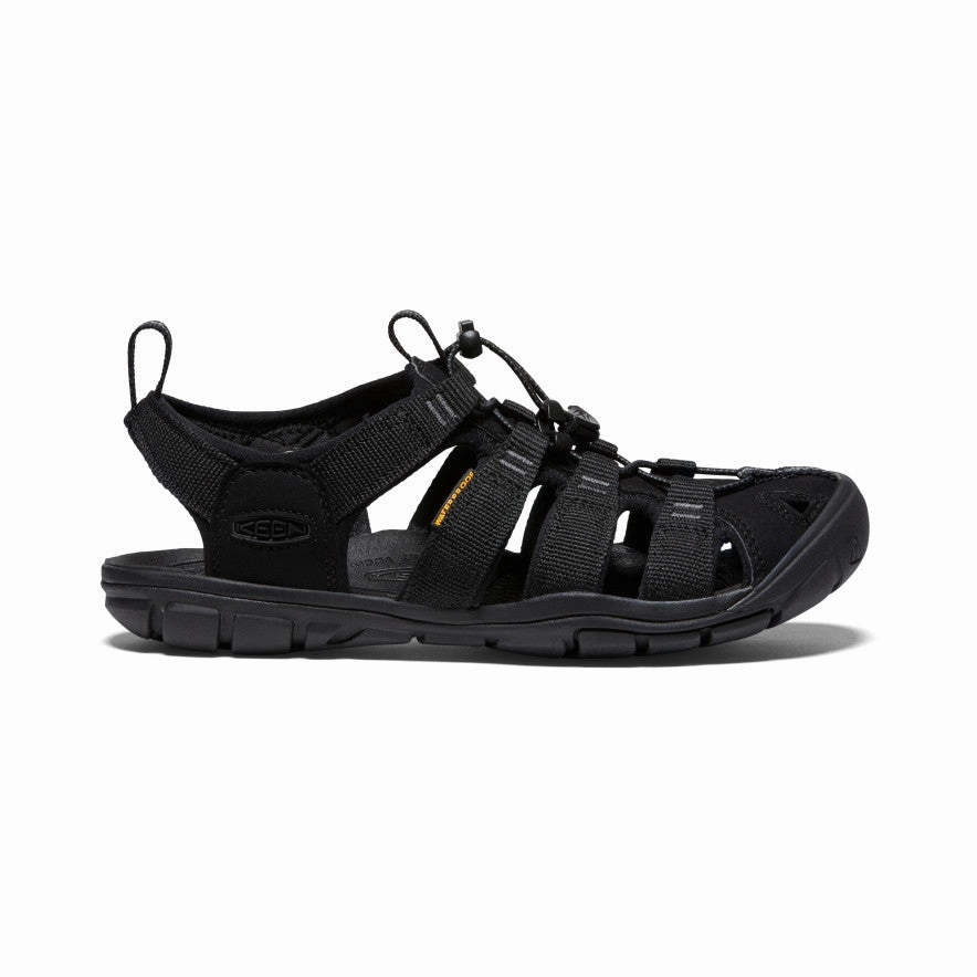 Women'S Clearwater Cnx Sandal  |  Black/Black Crafted Silhouette Lifestyle Ahead
