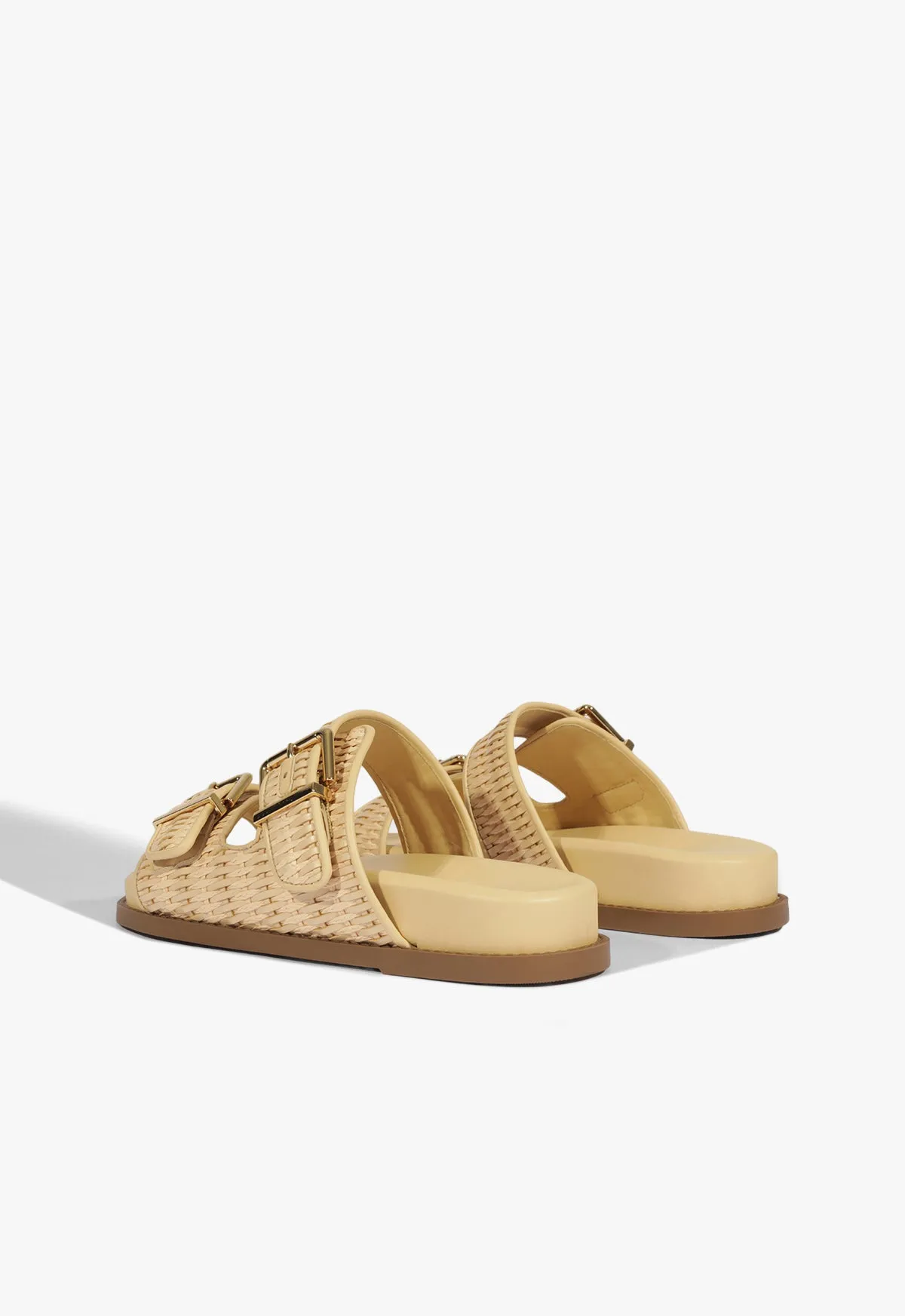 Ultra-Clean Style Modern Essentials Naomi Beige Sporty Sandal