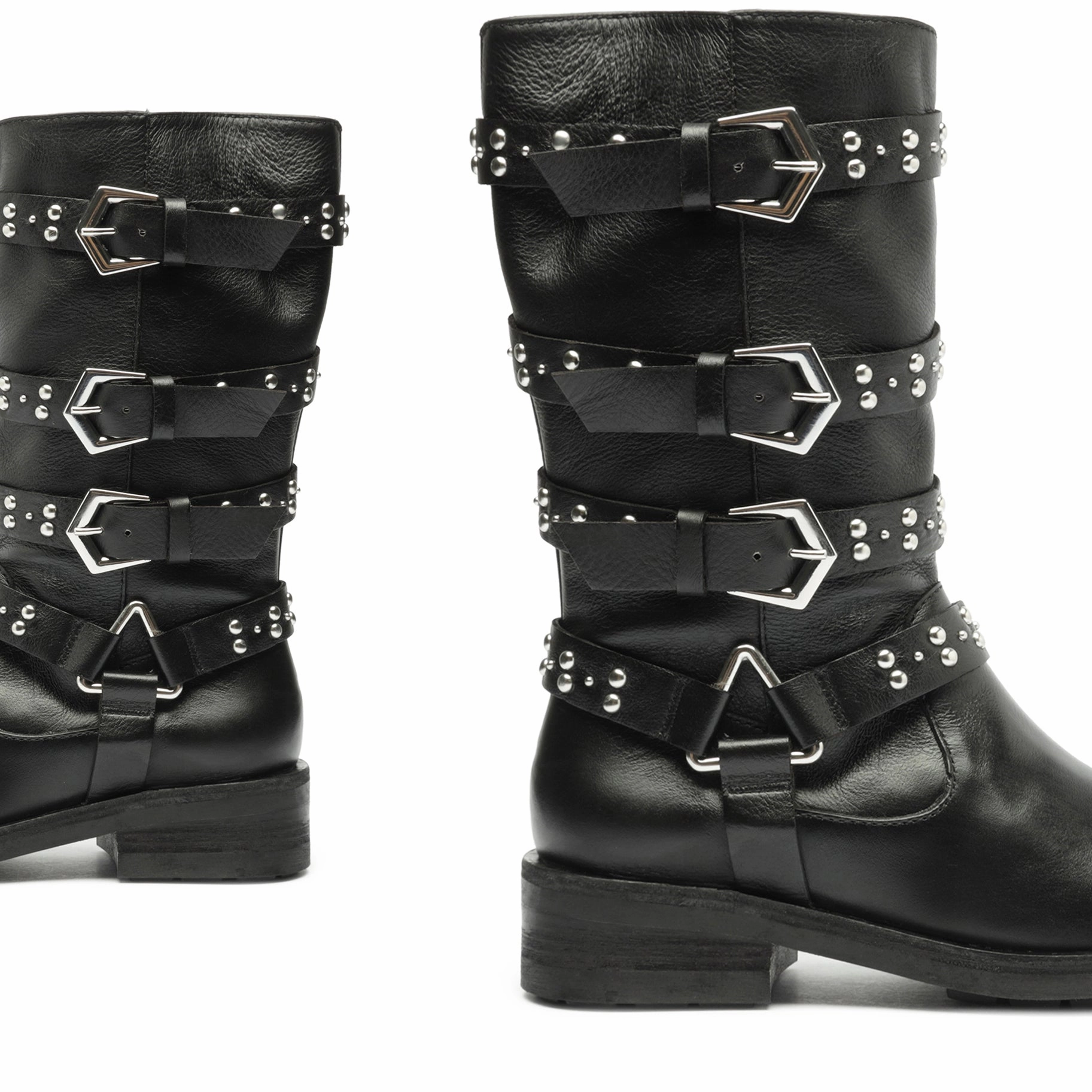Refined Streetwear Streamlined Mobility Gene Leather Boot