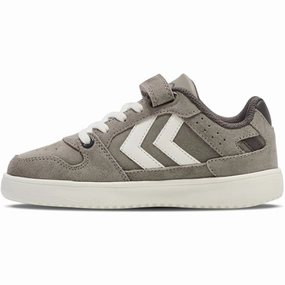 Hummel St. Power Play Suede Jr Sneakers Roasted Cashew Comfort-Driven Low-Key Performance