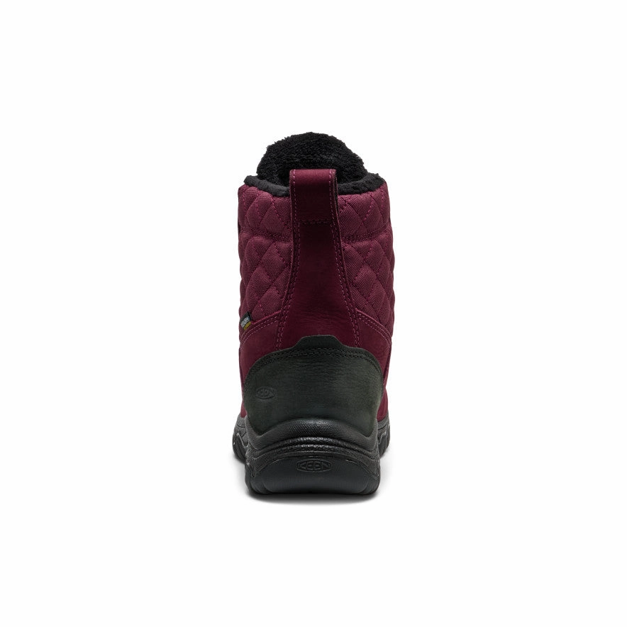 Daily Balance Cool Utility Women'S Greta Ii Waterproof Boot  |  Fig/Black