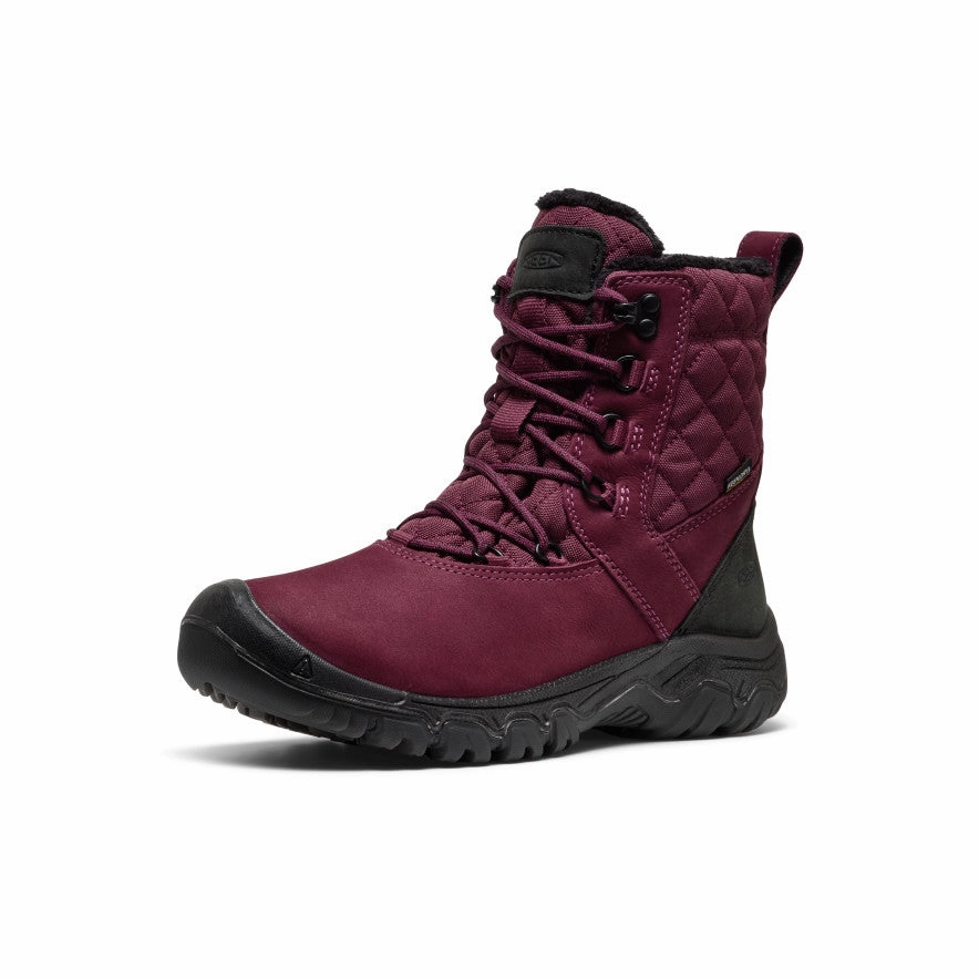 Women'S Greta Ii Waterproof Boot  |  Fig/Black Wear With Intent