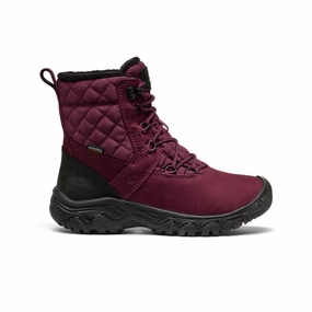 Tailored Utility Downtown Vibe Women'S Greta Ii Waterproof Boot  |  Fig/Black