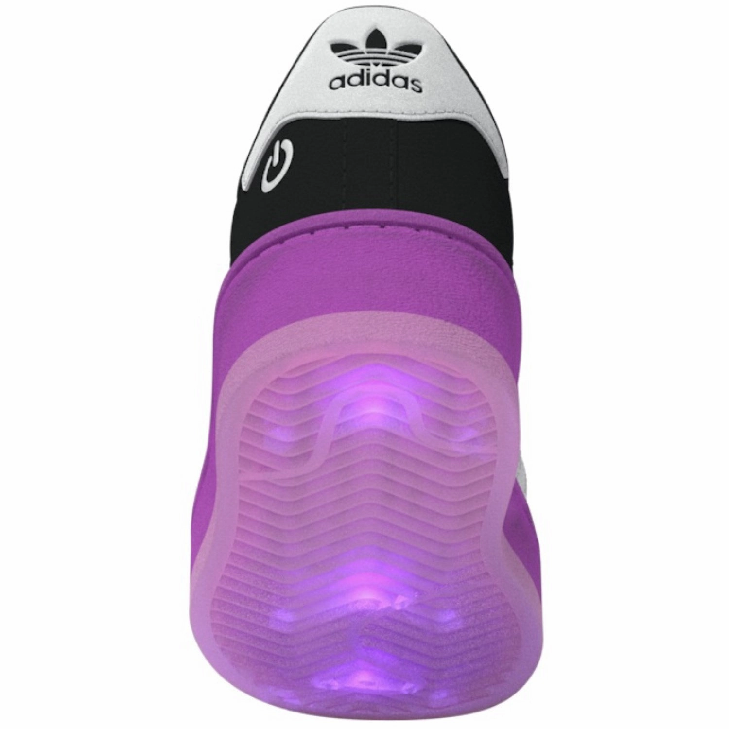 Function-First Fit Adidas Originals Core Black / Purple Burst / Cloud White Superstar Led Lights Cf I Sneakers