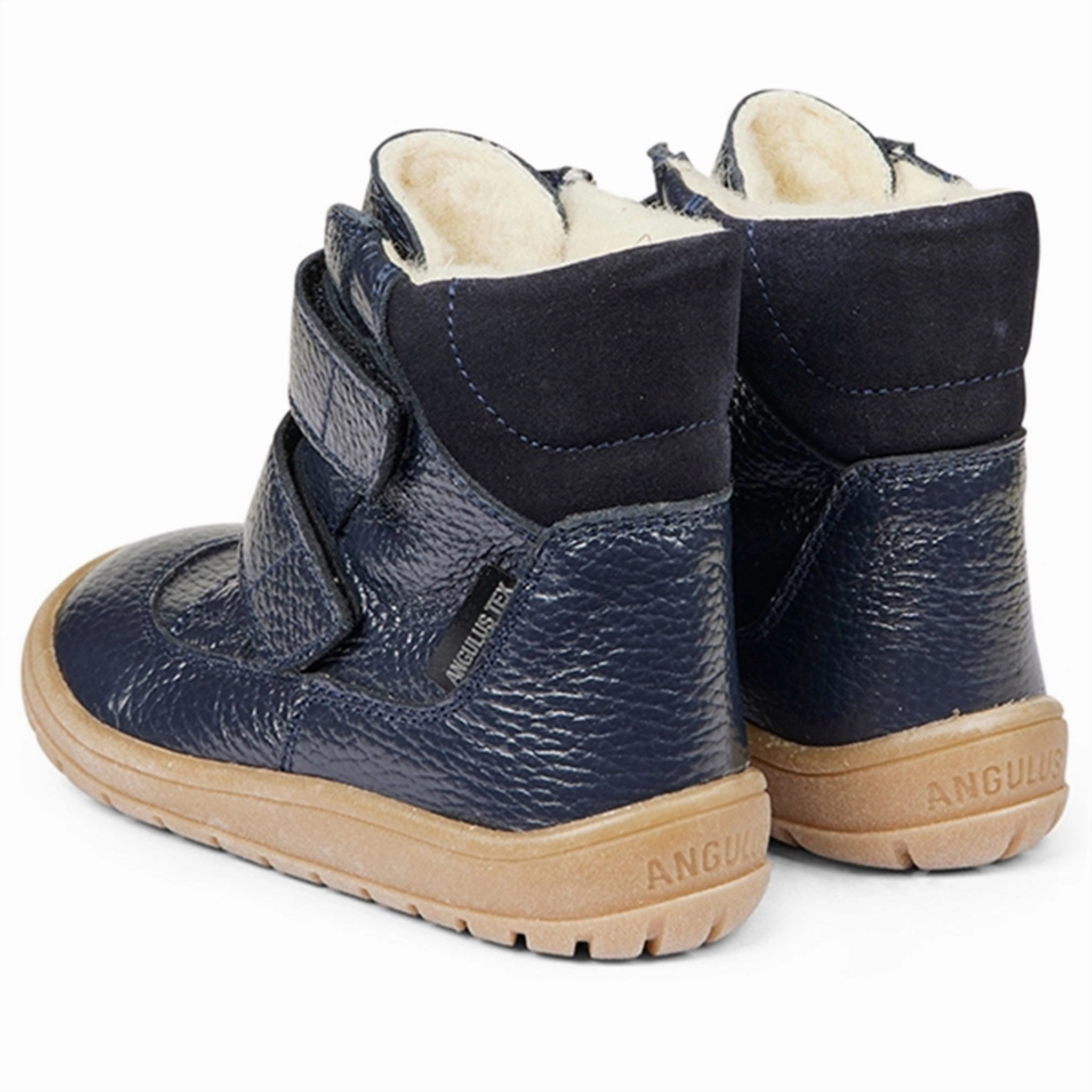 Designed To Shift Angulus Tex-Boots With Velcro Navy/Navy