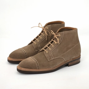 Brossa Derby Boot Mto - Taupe Valentine Suede Refined Presence Modern Momentum