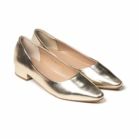 Women'S Glossy Pumps Cool Tones