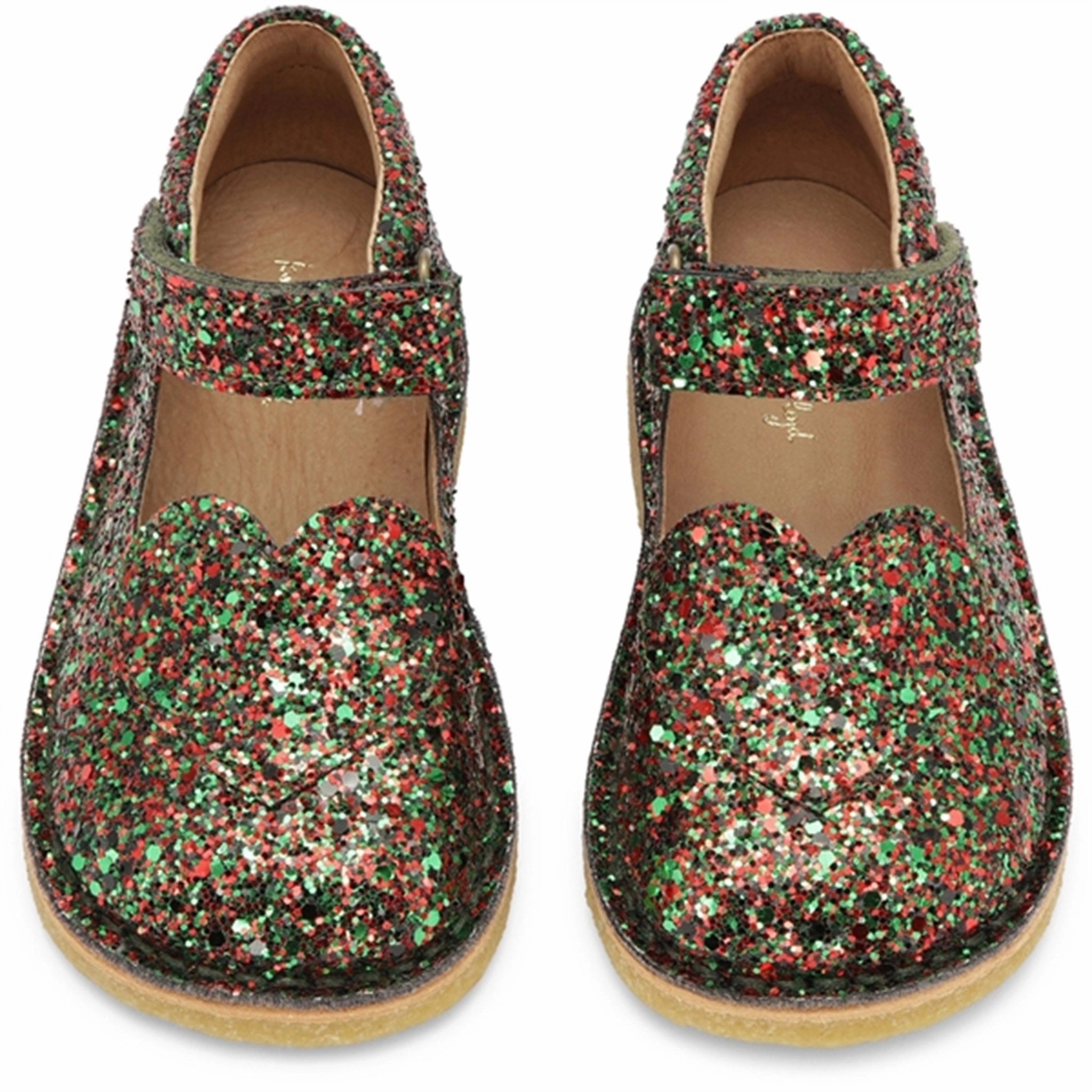 Ready For Rhythm Konges Sl?Jd Shoe Minnie Coeur Glitter Multi Glitter