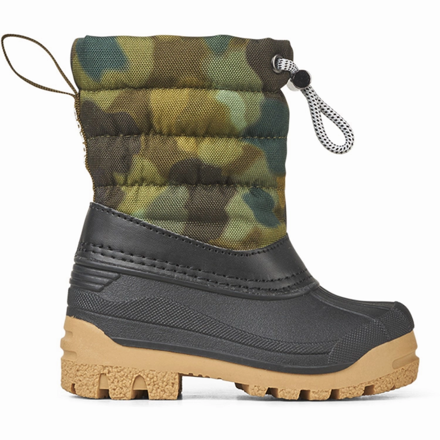 Angulus Camo Print Thermal-Boot Med Woolfoer Calm In Motion Modular Core