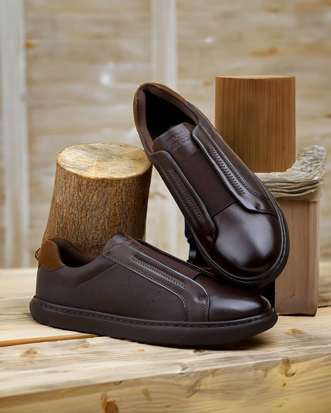 Bacca Bucci Boardroom Vegan Leather Sneakers Ready When You Are Designed For Presence