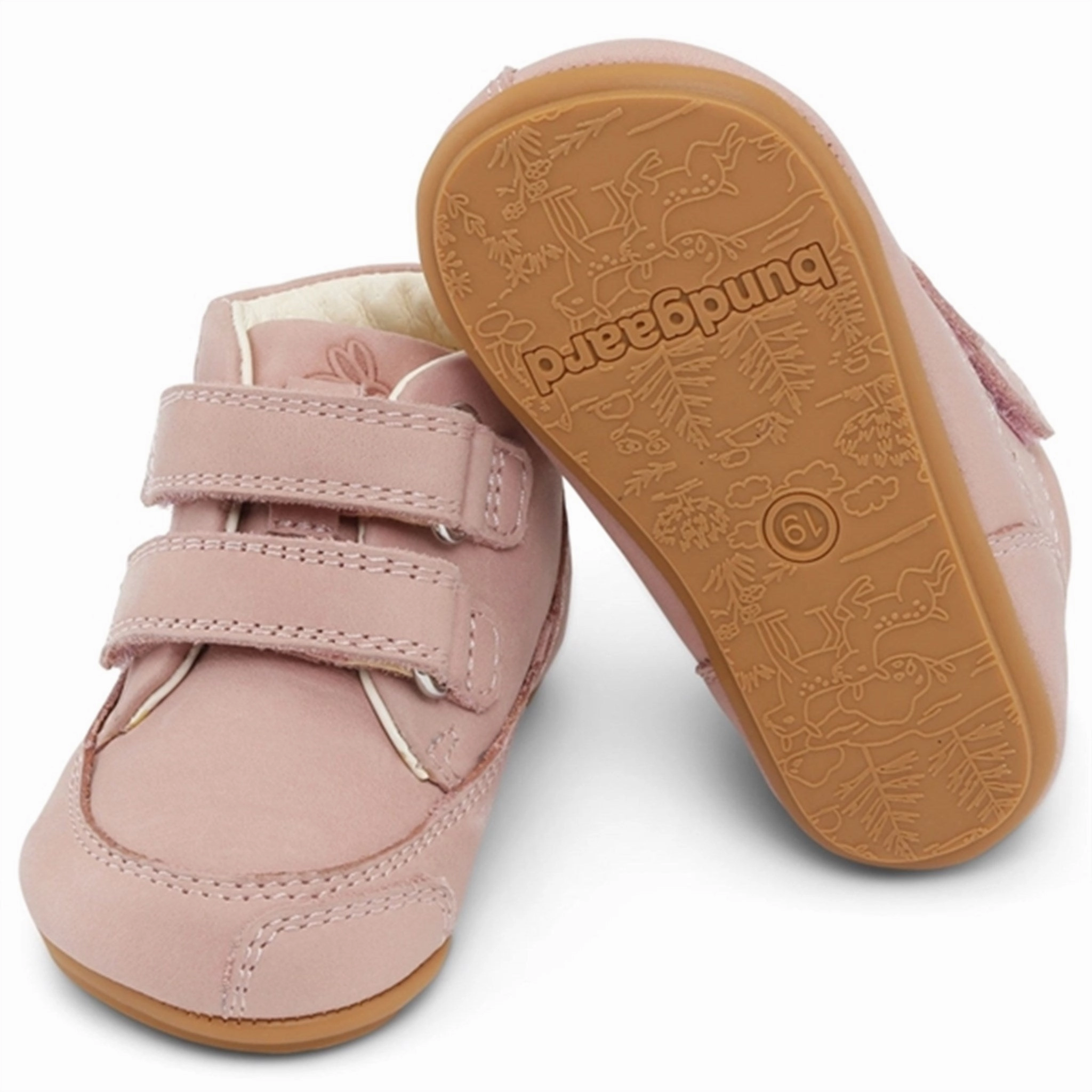 Bundgaard Prewalker Ii Velcro Old Rose On-The-Go Style Layer Up Smart