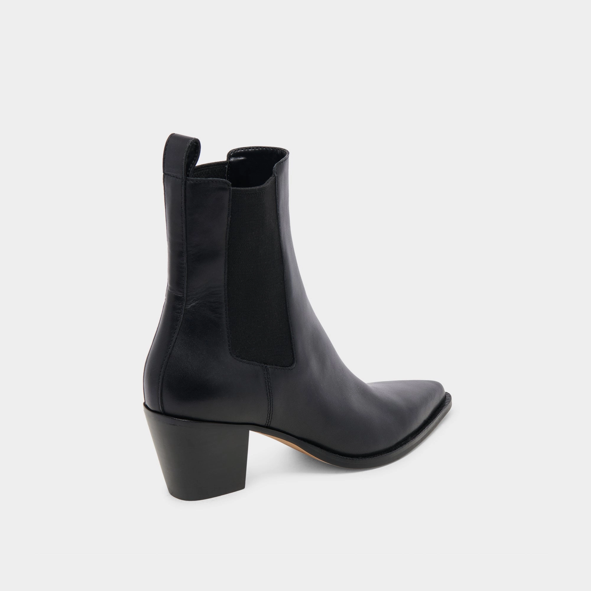 Life In Layers Shadie H2O Wide Booties Black Leather